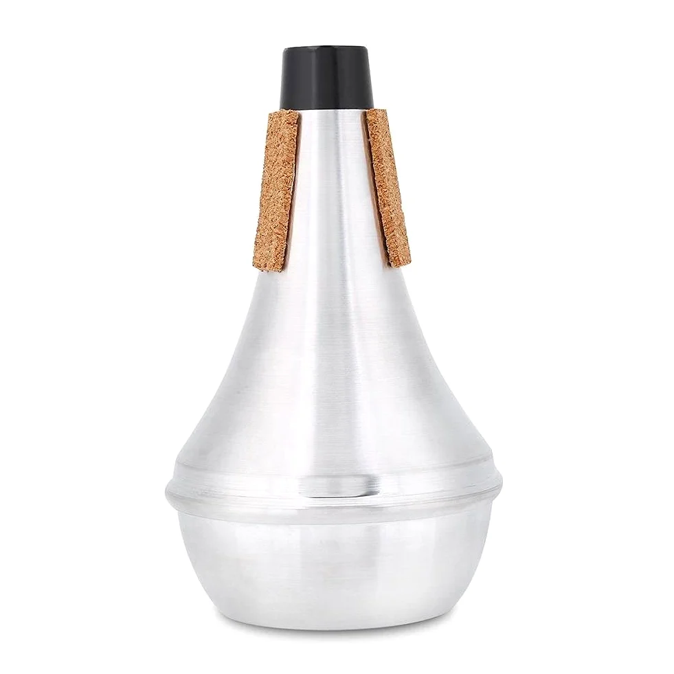 Silenziatore in Alluminio, Silenziatore a Tromba Marmitta Dritta Pratica, Coppa Trombone Silenziosa Per Musica Jazz Sordine X Tromba