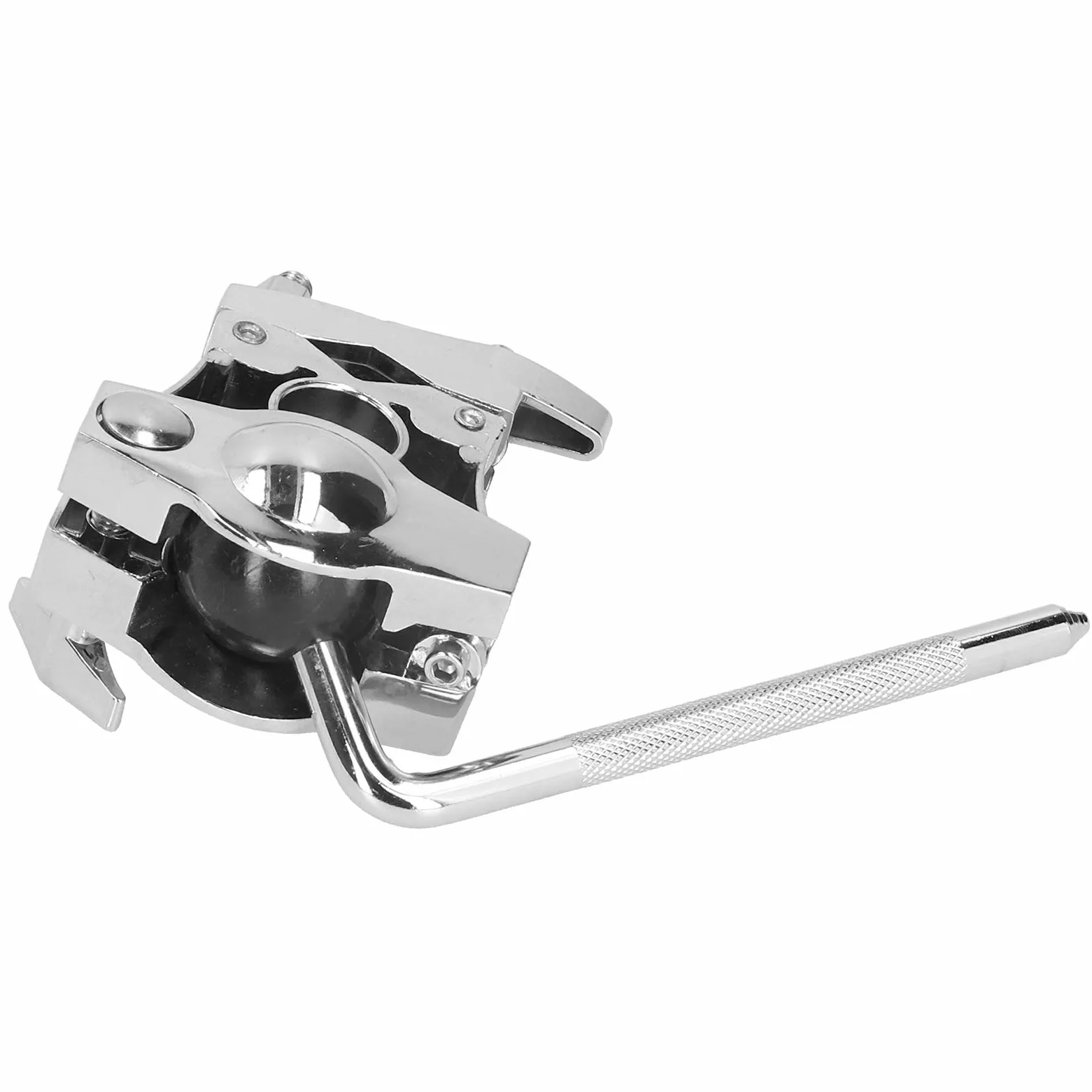 Supporto a Morsetto Regolabile, Resistente Supporto per Rack per Batteria Tom in Lega di Zinco, con Squisita Fattura per Batteria Sonora