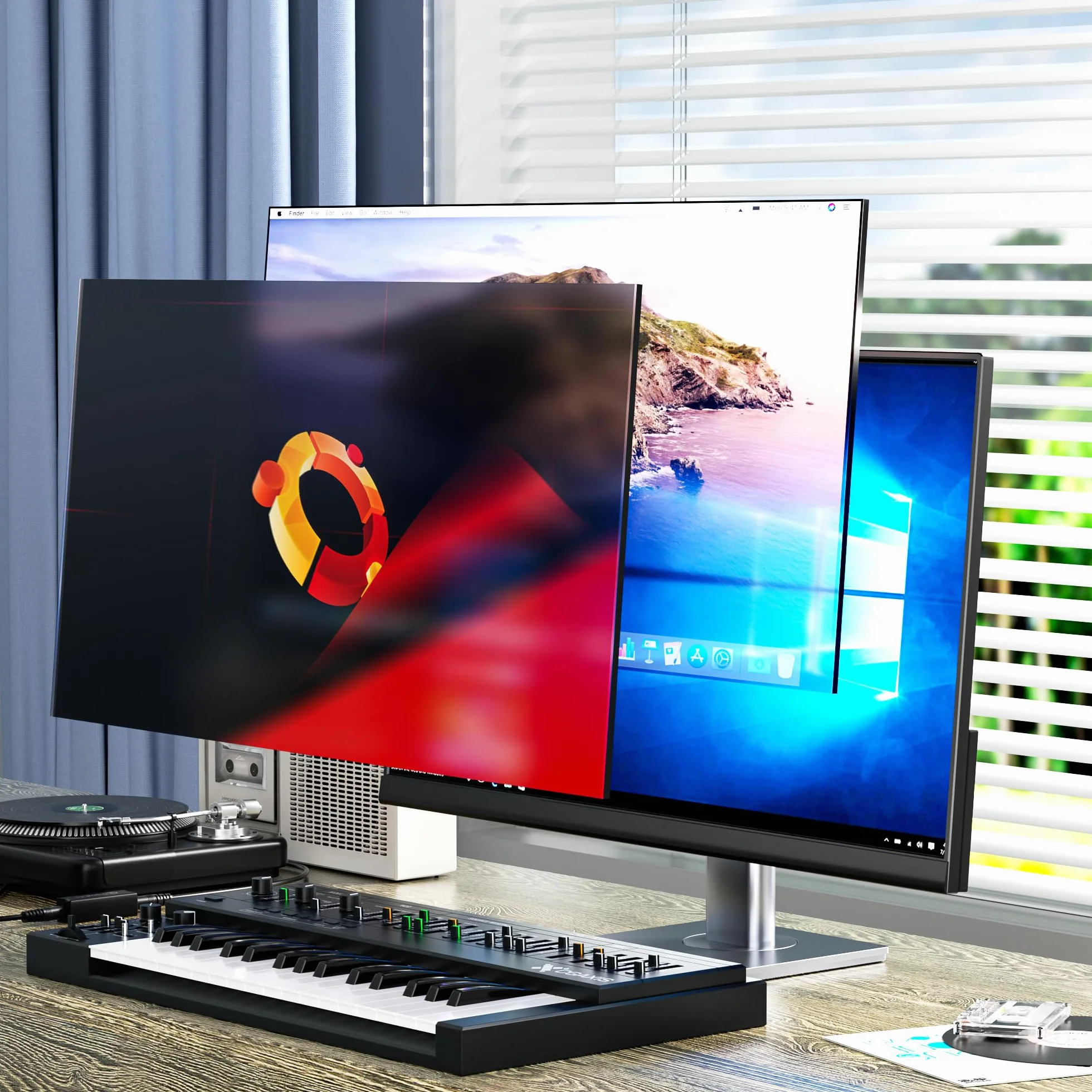 DigitalLife Scheda di acquisizione audio USB A, convertitore da analogico a digitale con ingressi RCA e 3,5 mm, trasferimento di cassette e altri dispositivi audio a MP3, compatibile con Windows 11
