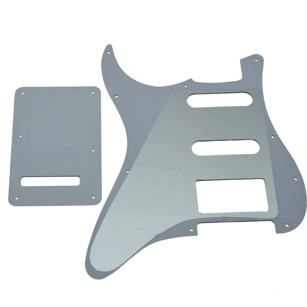 Dopro - Battipenna in plastica 3D stampato per chitarra Strat HSS, piastra posteriore ST, copertura tremolo per Fender Strat statunitense/messicana, motivo floreale
