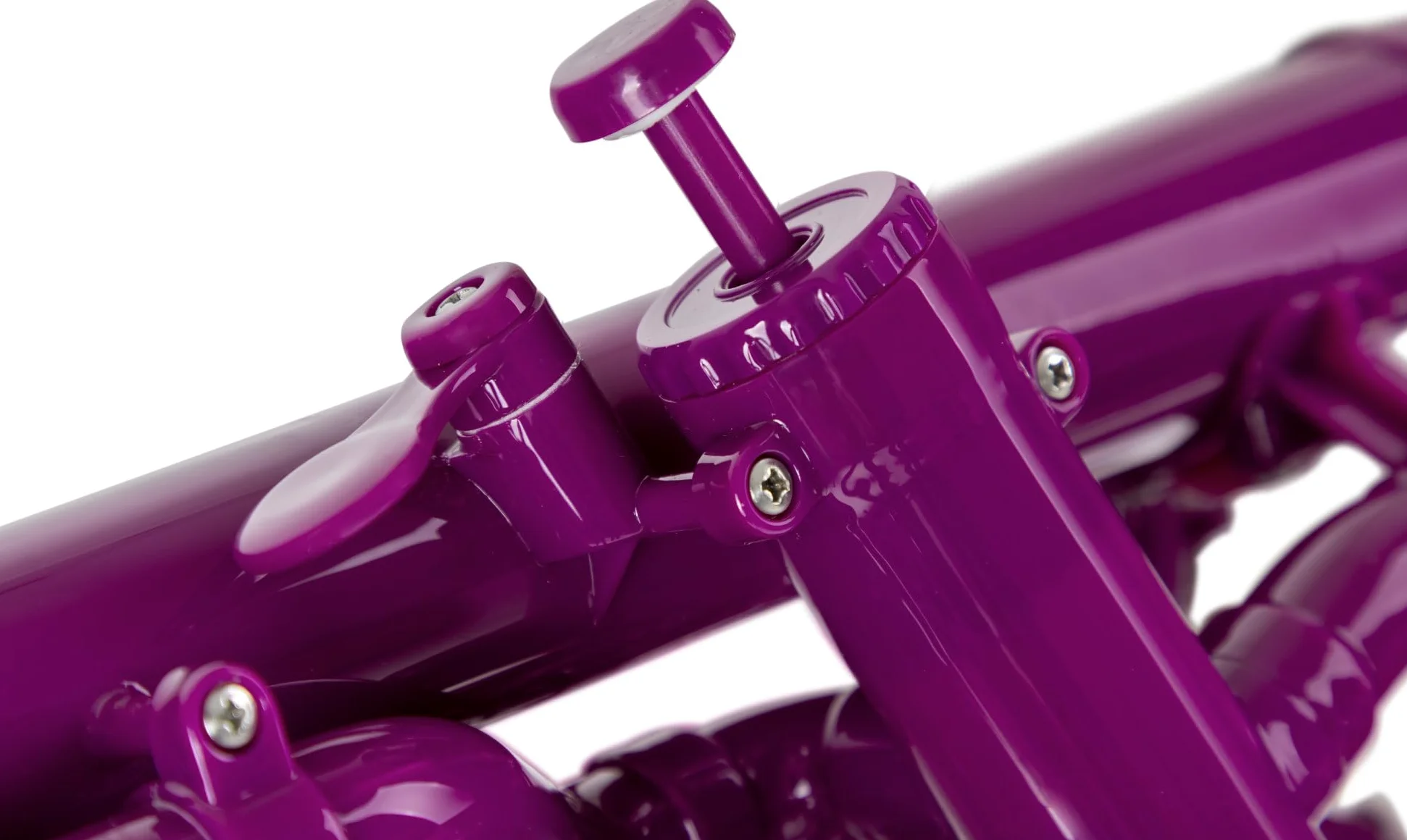 Classic Cantabile MardiBrass Euphonium Bb In Plastica - 4 Valvole In Alluminio - Solo 2,2 Kg - Inclusi Bocchino E Custodia Morbida - Viola