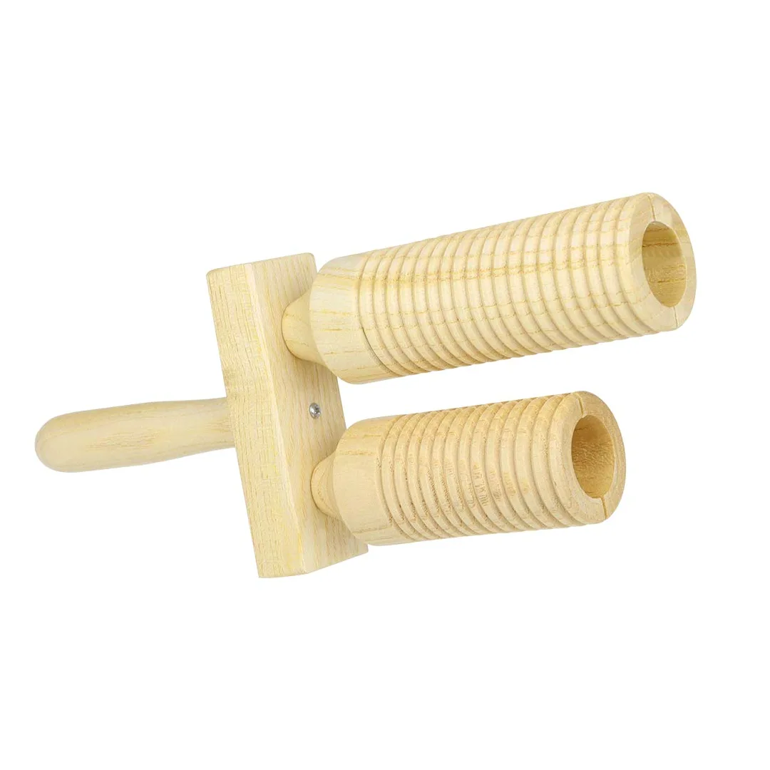 Alnicov Orff Percussion Strumento musicale con suono a tubo multi gambo in legno