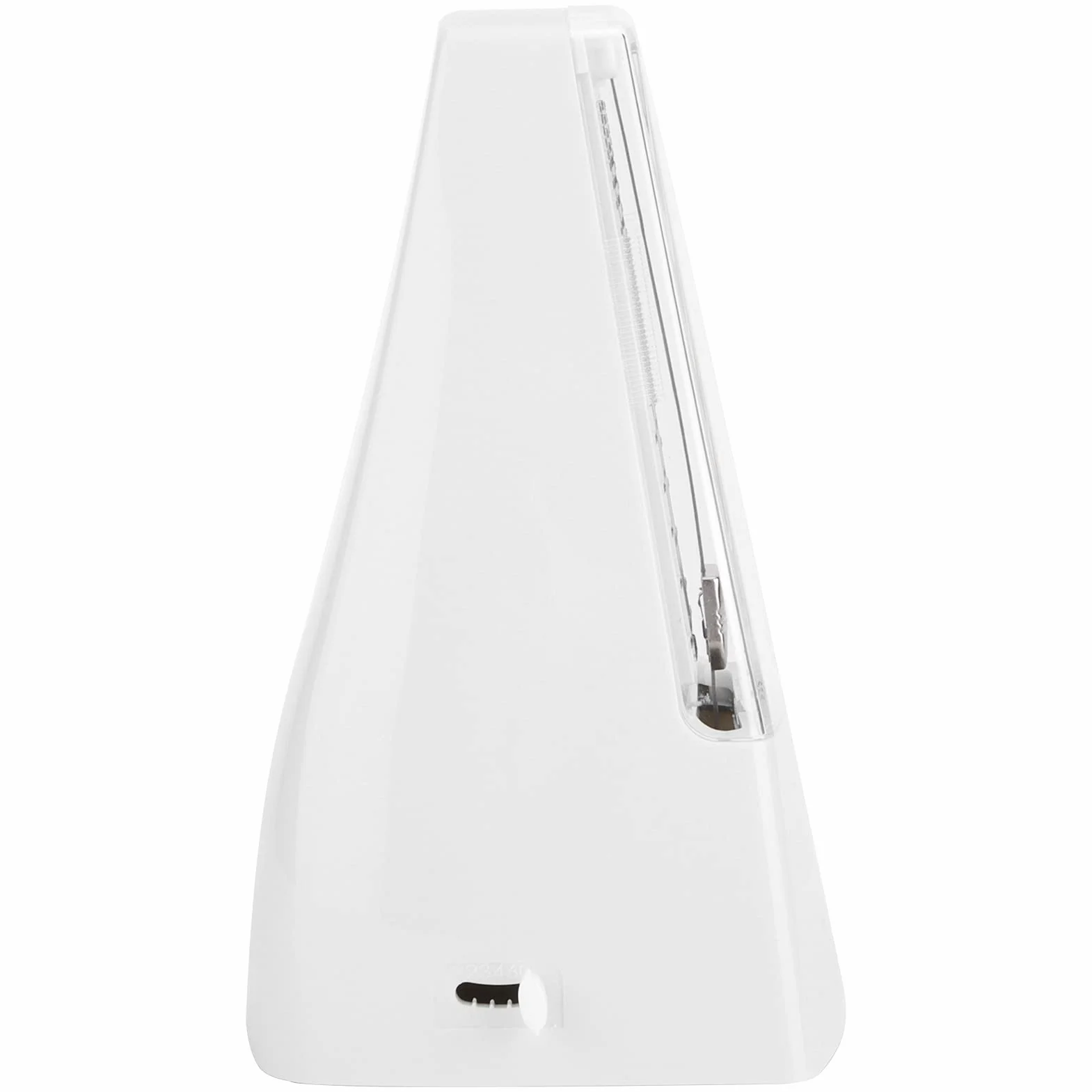 Acouto Metronomo Meccanico, a Pendolo, antivibrazione, Suono Chiaro, Alta precisione, Adatto per veterani, Compatto, Versatile per Suonare Strumenti Musicali (Bianco)