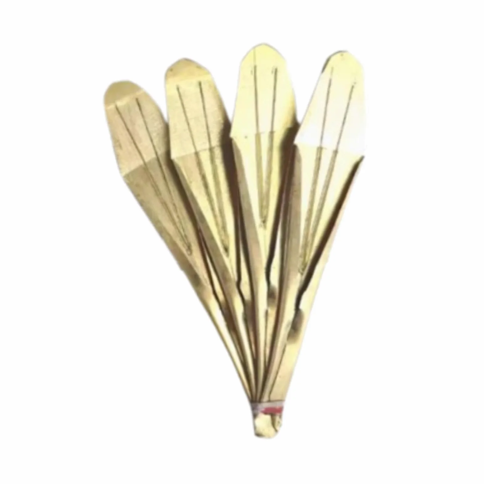 Oshhni a bocca Jaw Harp, regalo facile da suonare, a bocca in rame Yi, strumento musicale popolare per gli amanti della musica domestica e, con 4 Foglie