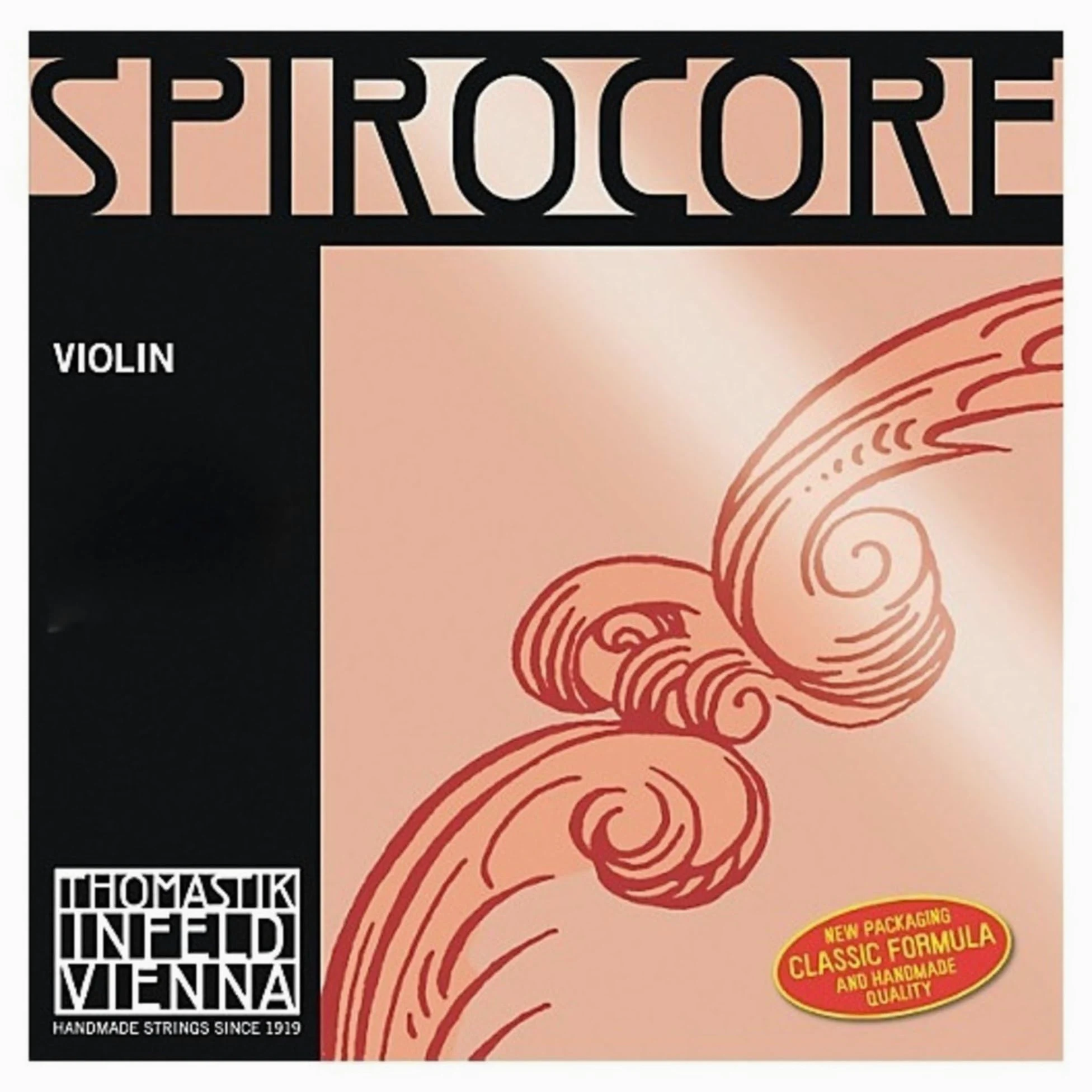 Thomastik-Infeld Spirocore Set di corde per violino 4/4 (S15A - S8, S10, S12, S13) - tensione media