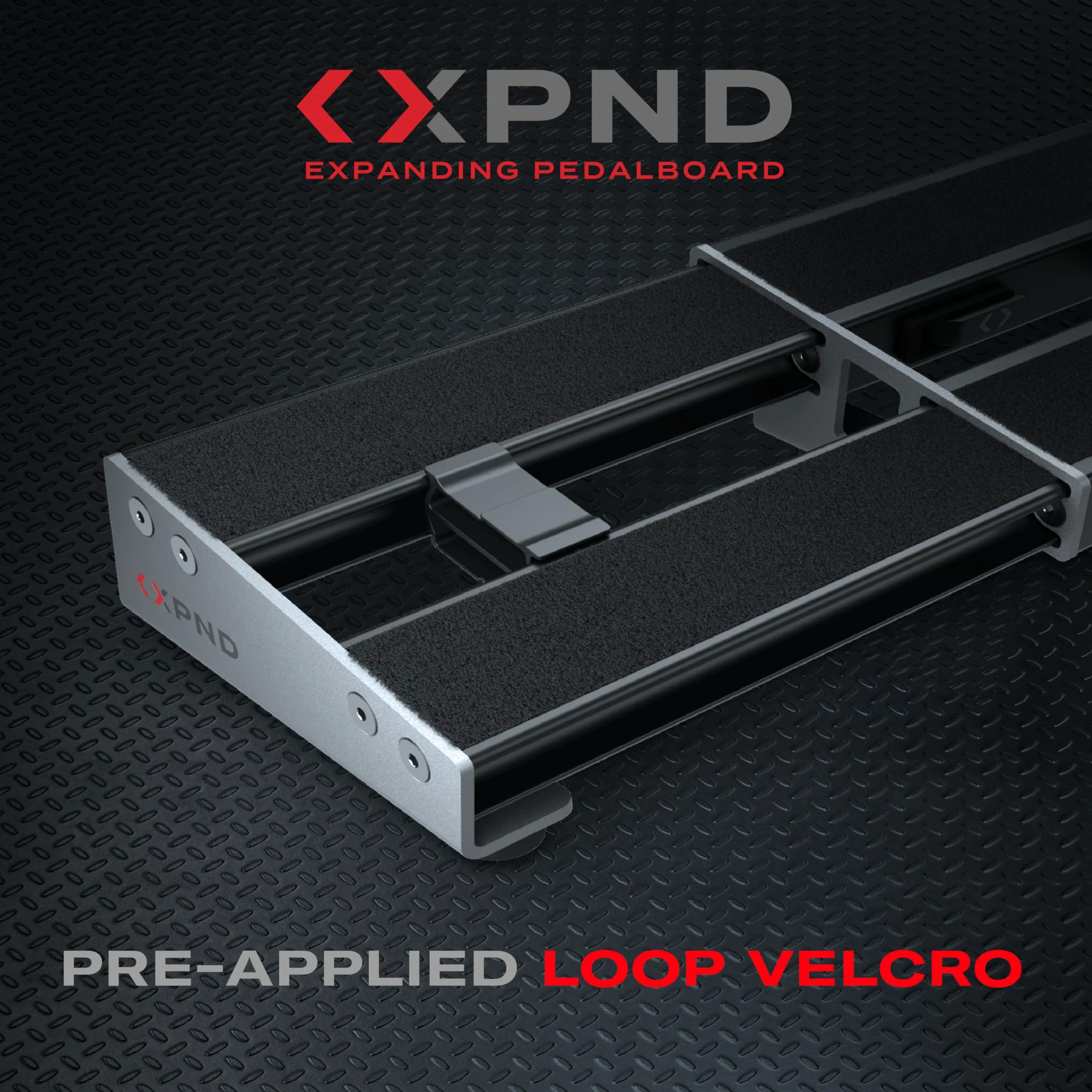 D'Addario Custodia per pedaliera per chitarra - Backline Pedalboard Transporter - Custodia per il trasporto della pedaliera per XPND 2 - Pedaliere a due file - Tracolla imbottita e divisori