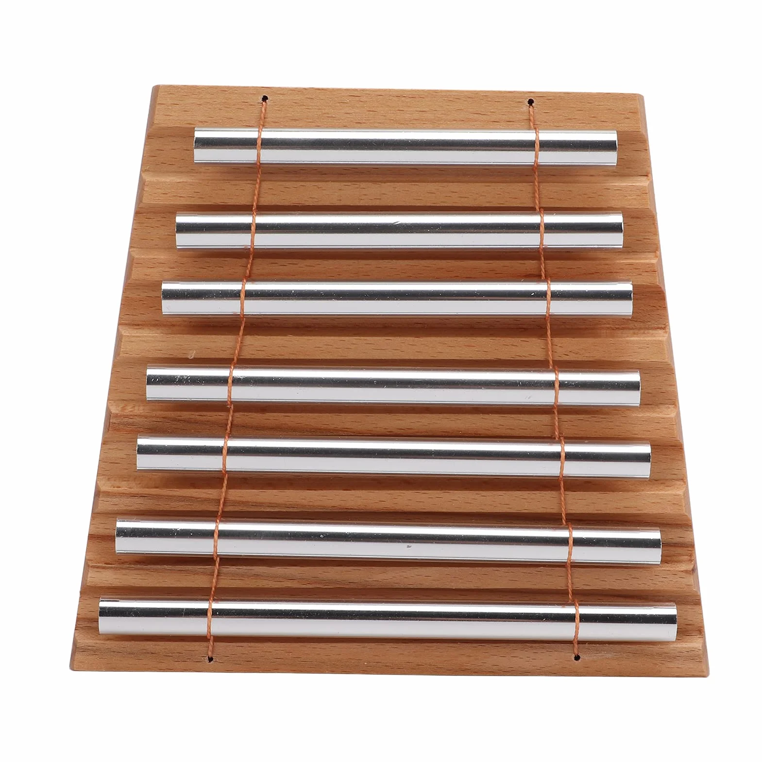 SUNGOOYUE Carillon a 7 Note in Faggio e Alluminio - Strumento Didattico per Aula e Prima Educazione Musicale