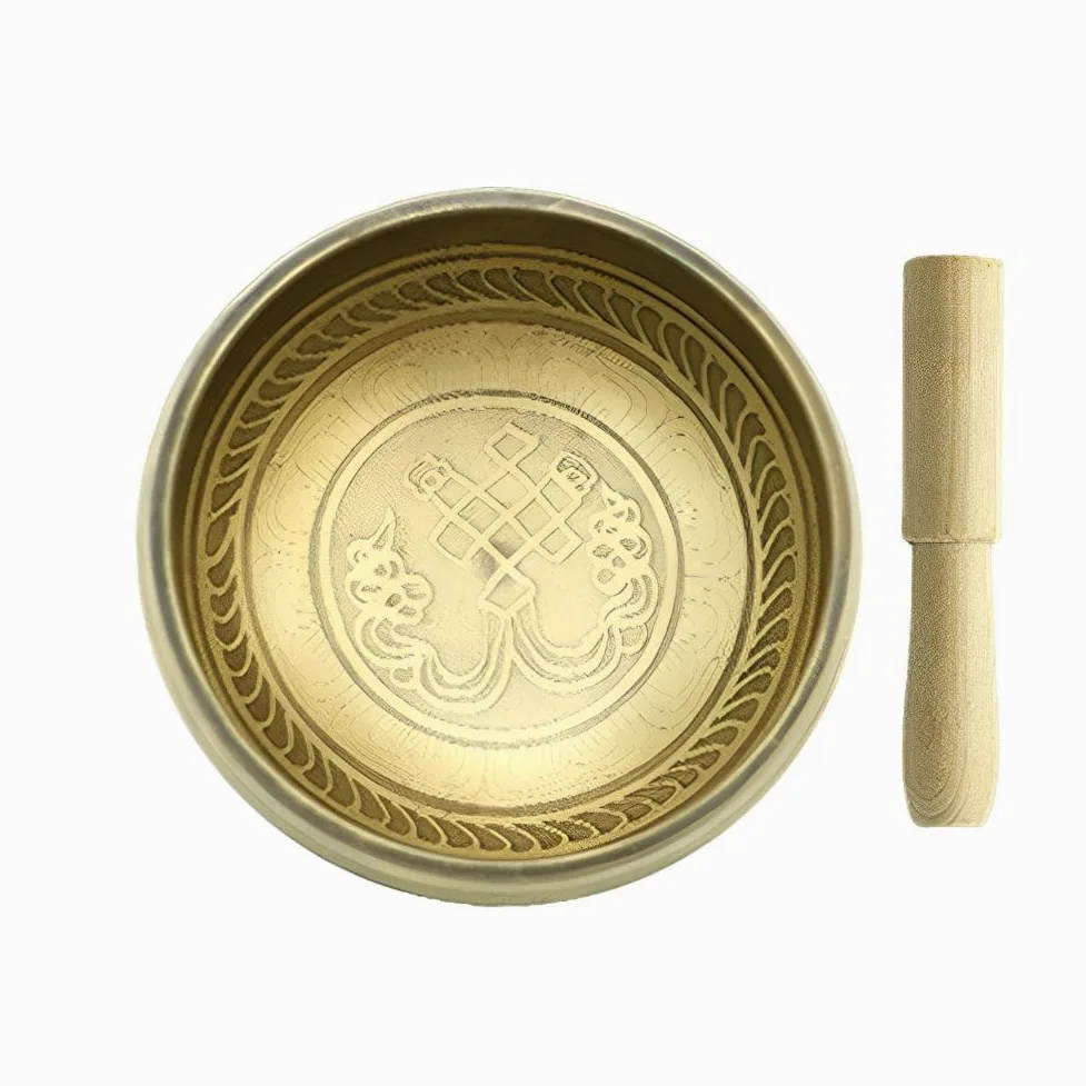 Set di campane tibetane fatte a mano, per meditazione, yoga, consapevolezza e meditazione, campane sonore, campana tibetana per yoga, relax, donne e uomini (ciotola +