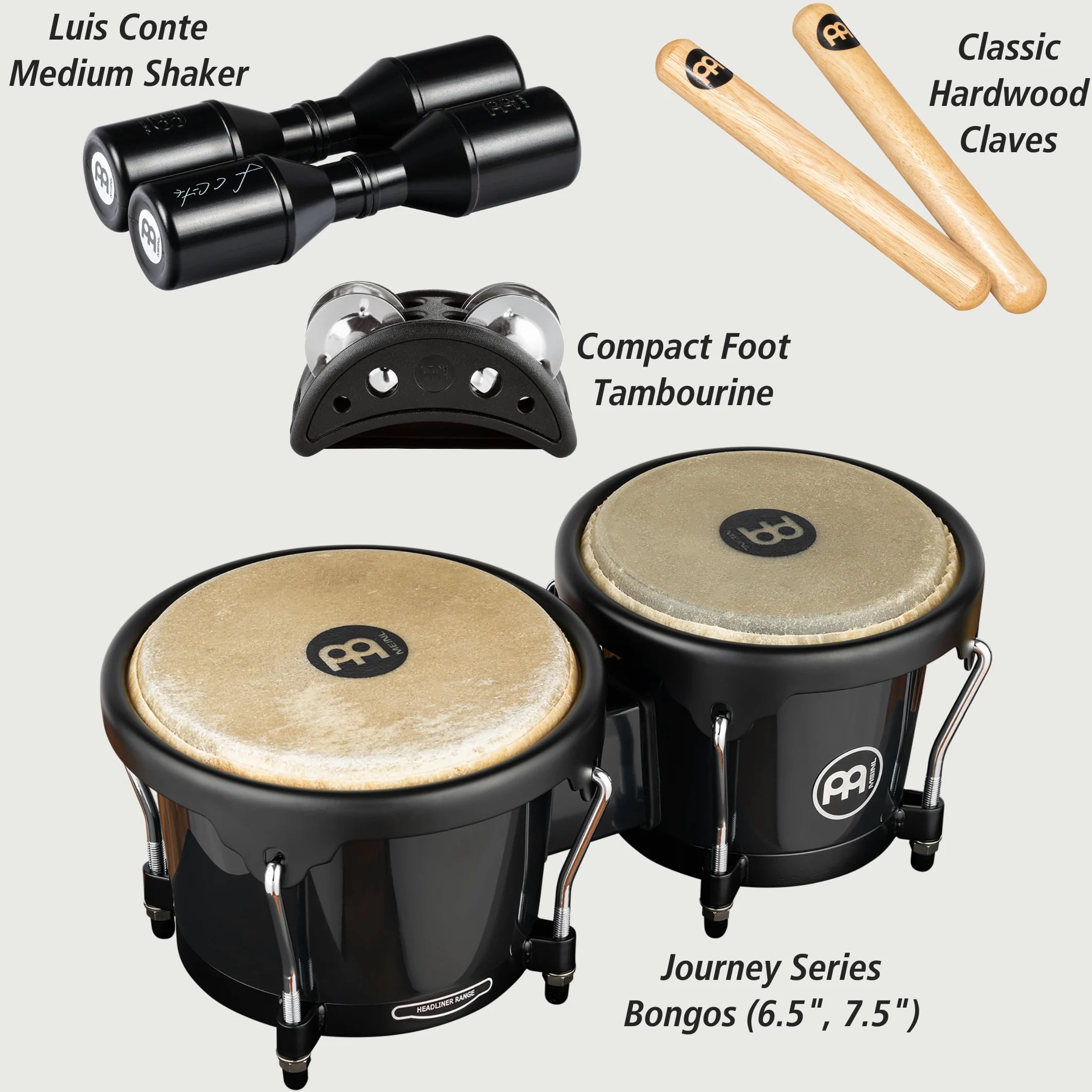 Meinl BPP-1 Bongo & Percussion Pack - Bongo