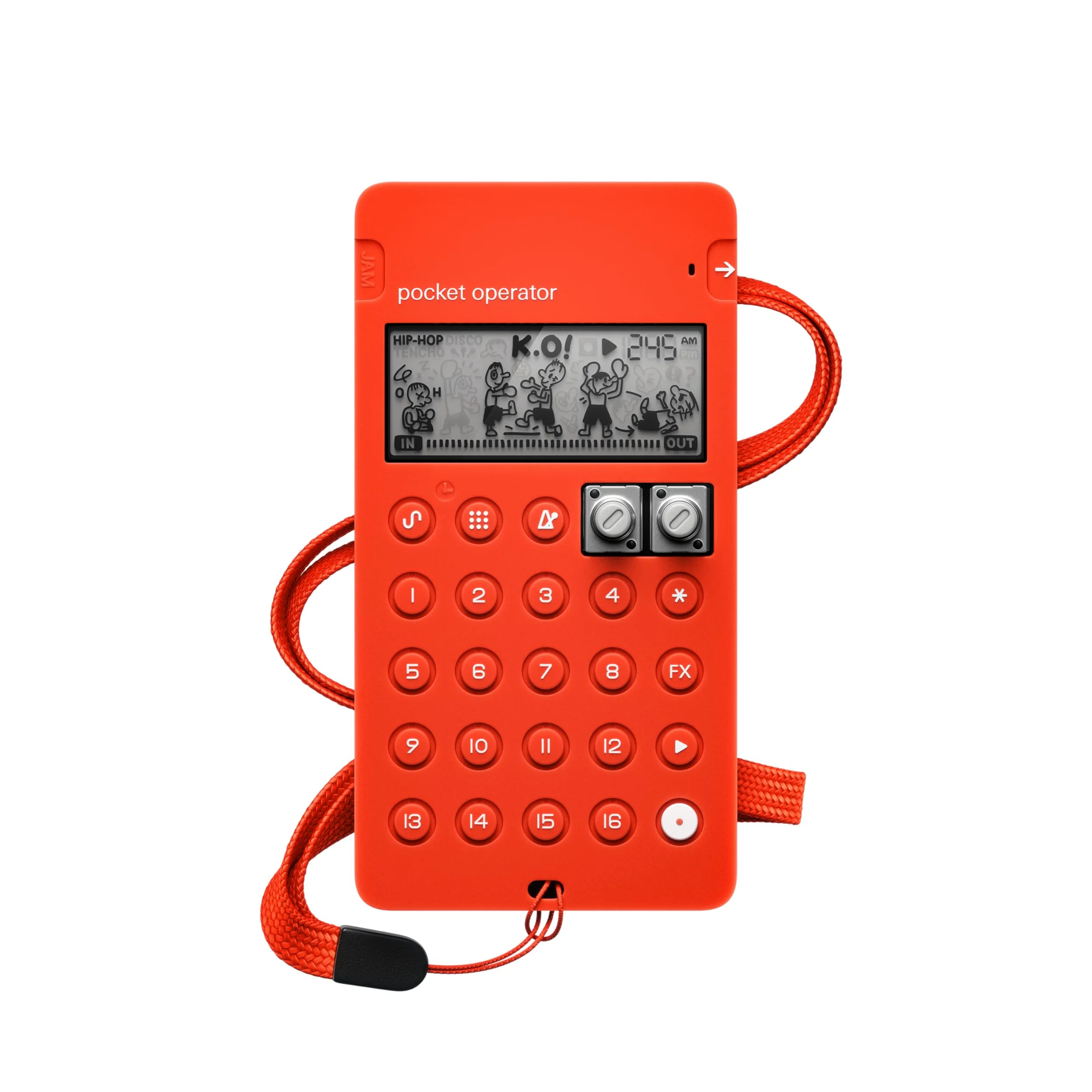Teenage Engineering CA-X custodia in silicone rosso (TE010XS007)