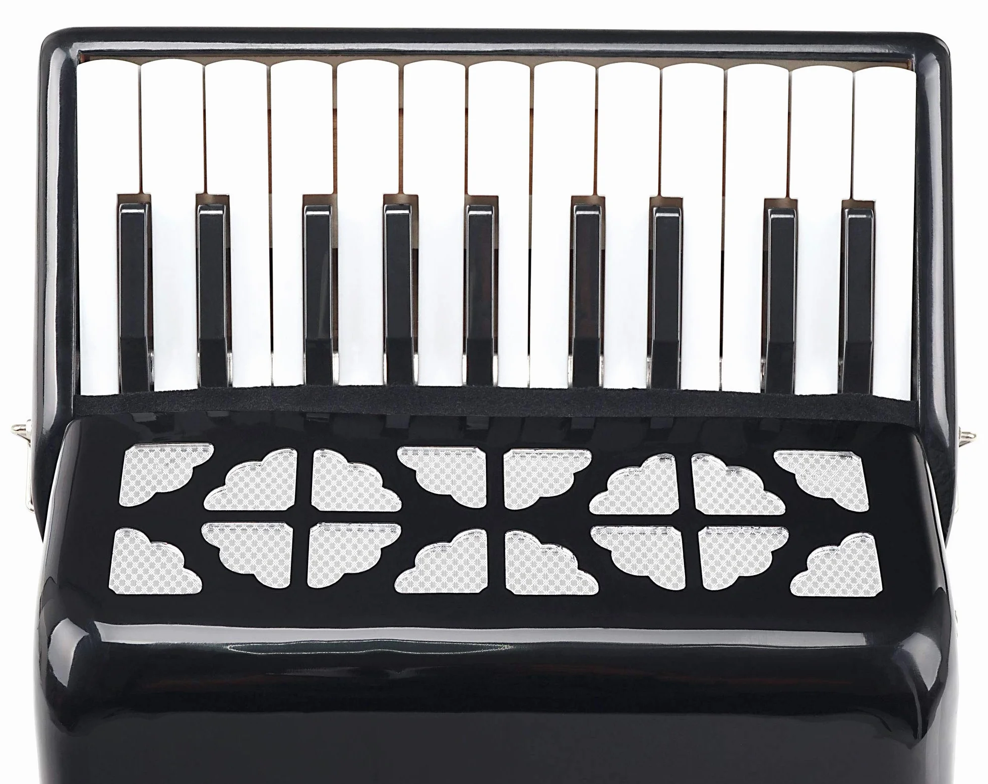 Classic Cantabile Secondo Junior Fisarmonica 8-Bass (22 tasti diatonici, 8 bassi, incl. tracolla e custodia) nera