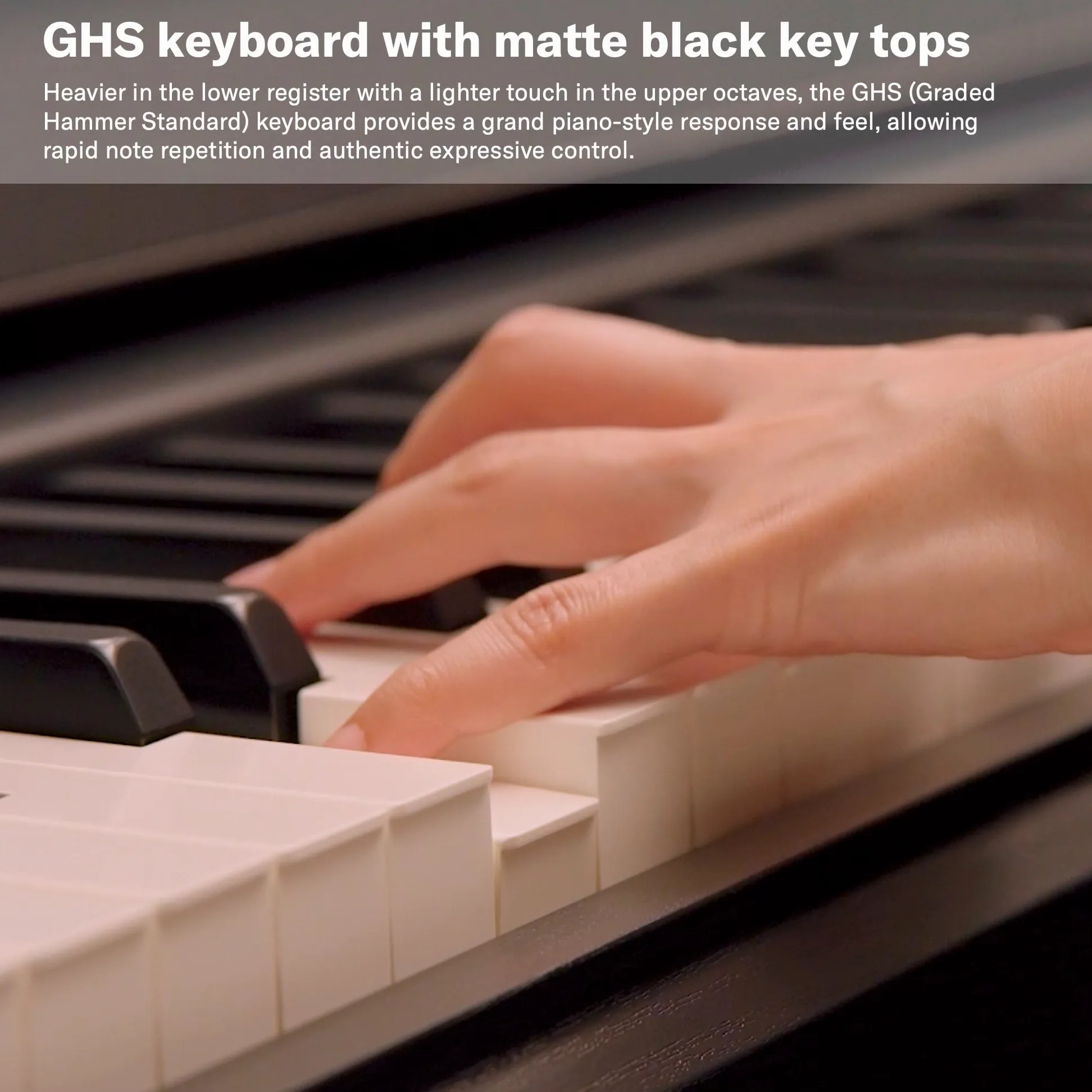 Yamaha ARIUS YDP-S35 Digital Piano - Pianoforte Digitale da Casa per Dilettanti, Design Moderno ed Elegante, Suonabilità Autentica del Pianoforte Acustico, Bianco
