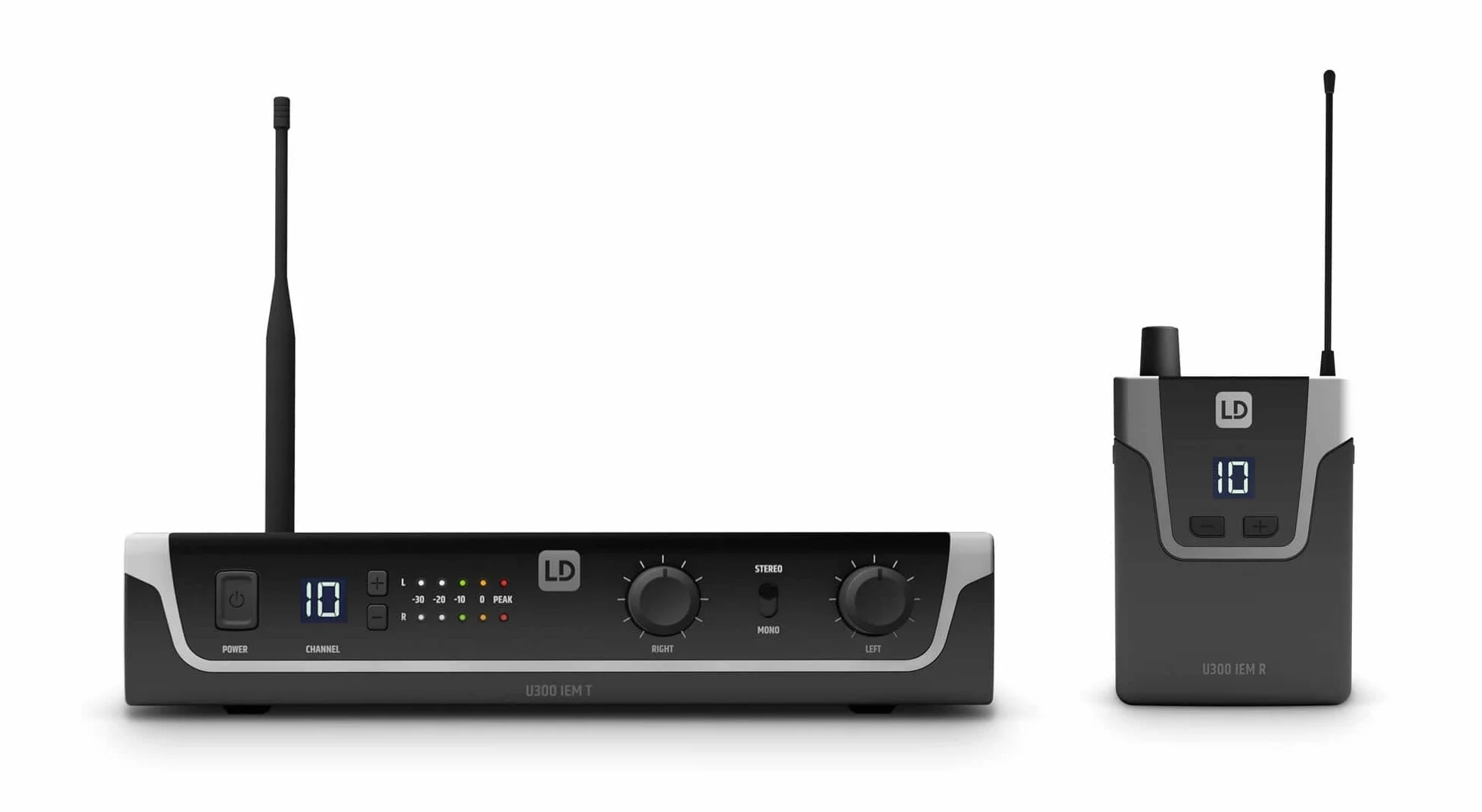 LD Systems U308 IEM - Sistema di monitoraggio in-Ear Monitoring System - 863 - 865 MHz + 823 - 832 MHz