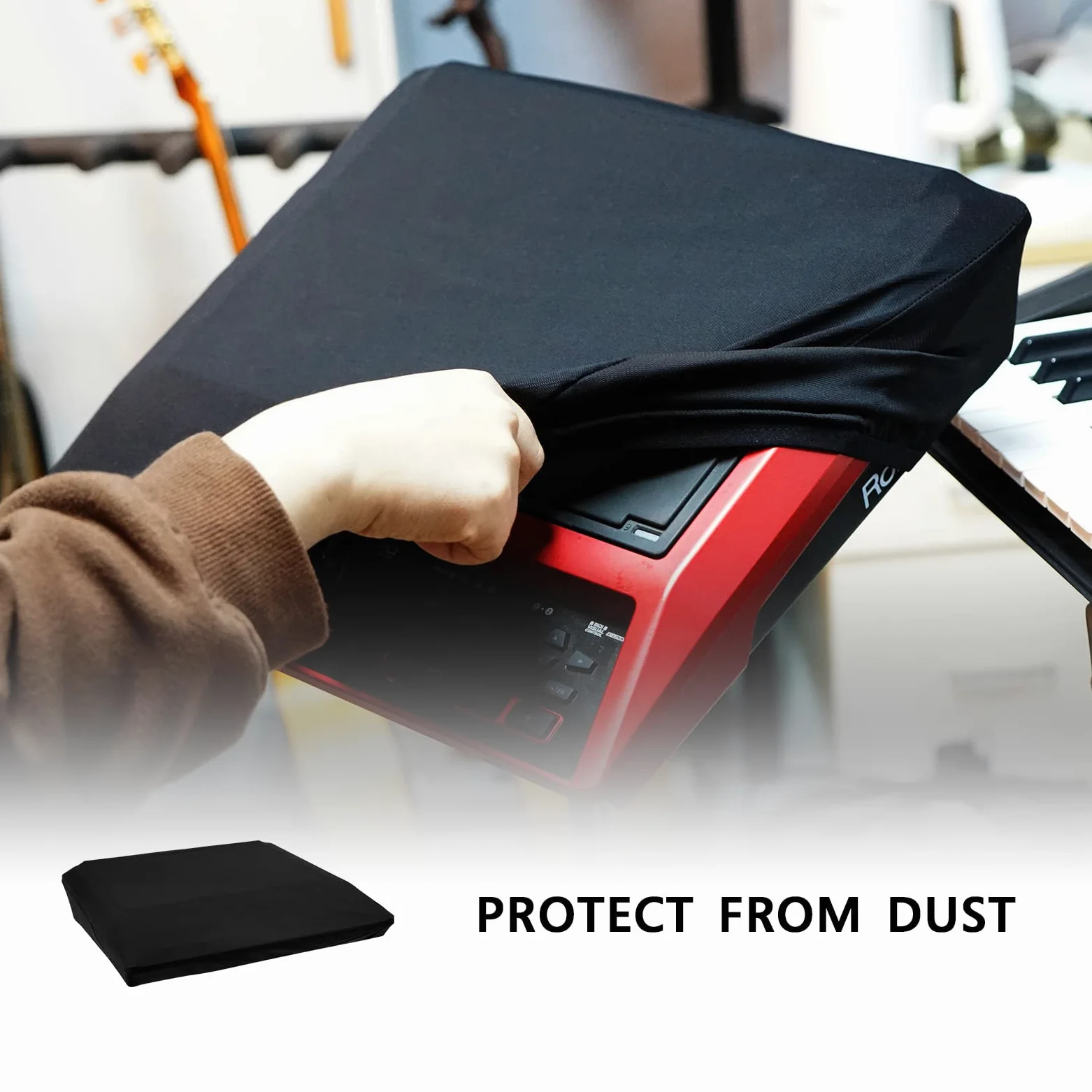 Musiin Copertura per drum pad elettrico progettata appositamente e compatibile con Roland SPD-SX pro SPD-SE Avatar PD705 Alesis SamplePad Pro protezione per l'uso quotidiano Protezione per drum pad