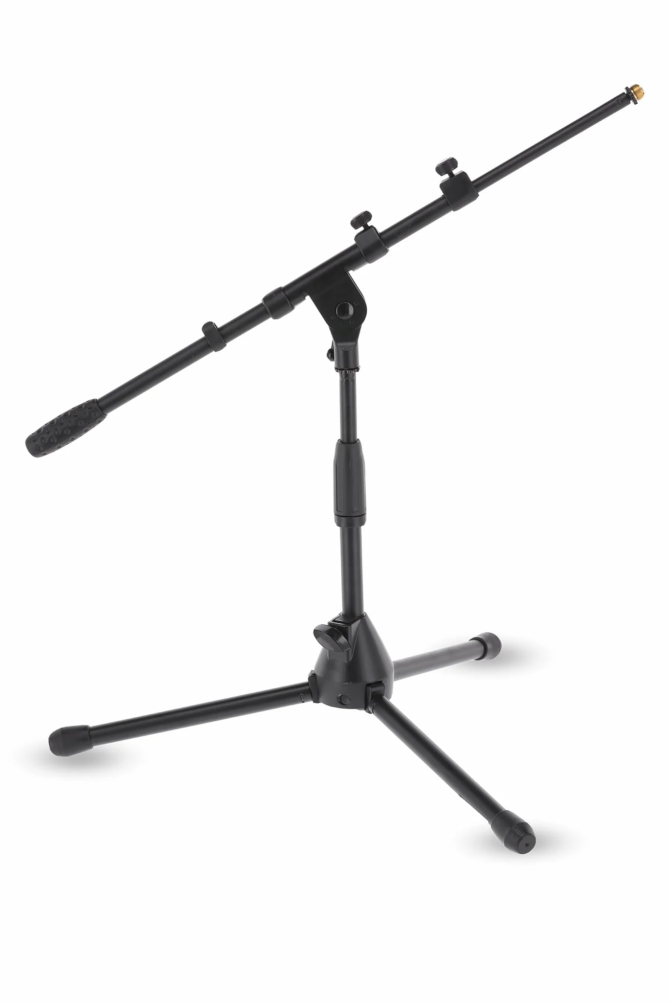 GEWA piccolo supporto per microfono MS-20TB - Nero - Per cassa/Hi-Hat - Altezza regolabile 43-65cm - Asta 50-90cm - Base in ghisa - 2,4 kg
