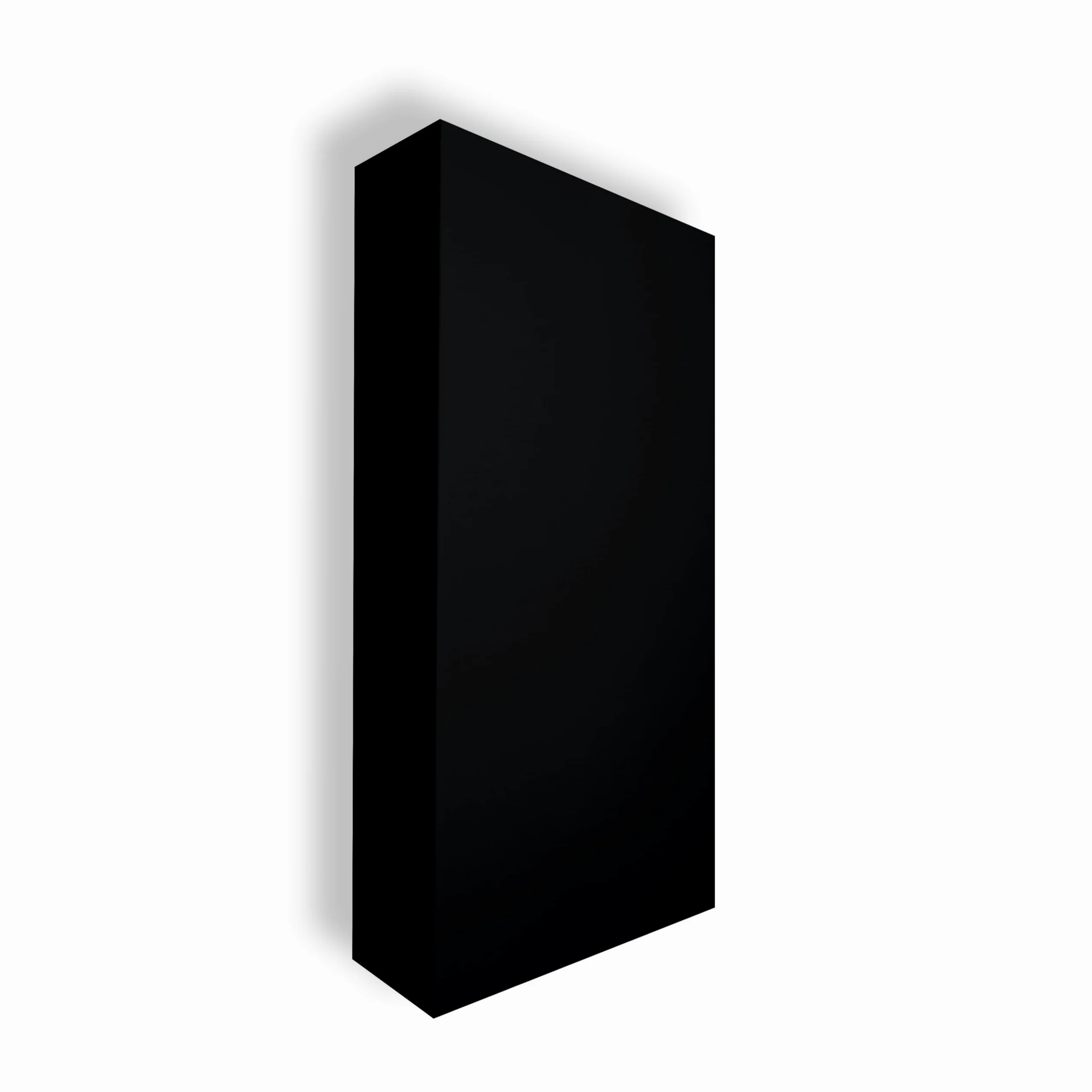 STOP SOUND Pannello Acustico Fonoassorbente Bass Trap Extreme, pannelli fonoassorbenti alte prestazioni 124X64X15 Cm(Nero)