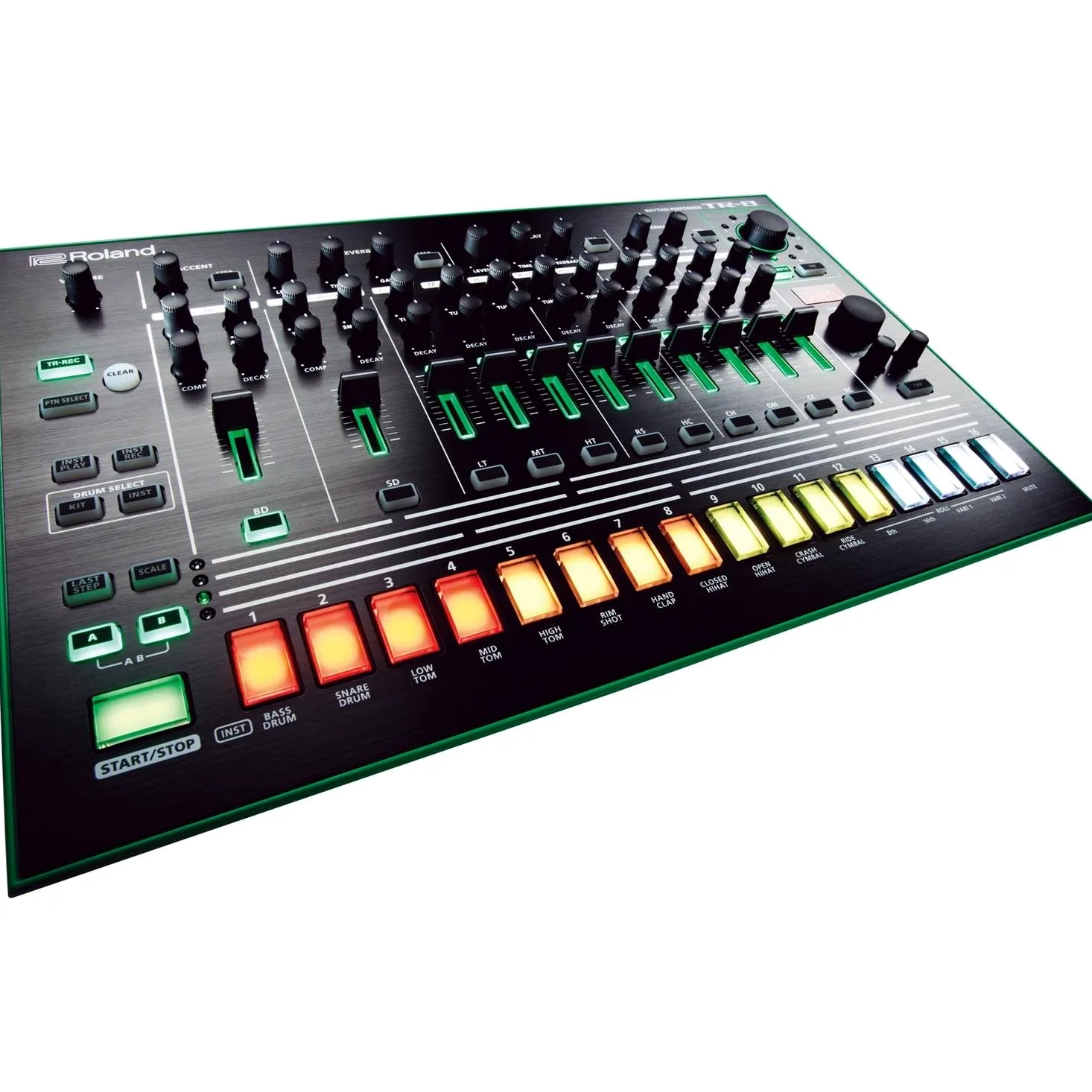 Roland TR-8 Rhythm Performer, La vera esperienza TR-808 e TR-909 in uno strumento moderno pronto per la performance