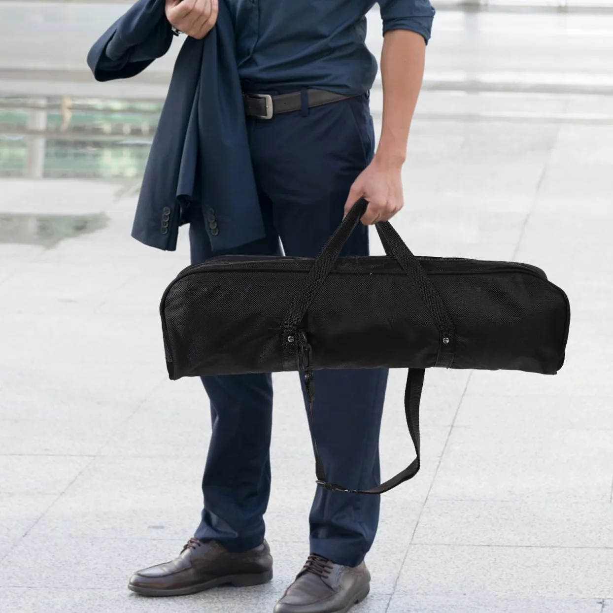 MAGICLULU Custodia Per Harmoniche Tasti Borsa Imbottita Porta Harmoniche Portatile Organizer Strumenti Musicali Nero