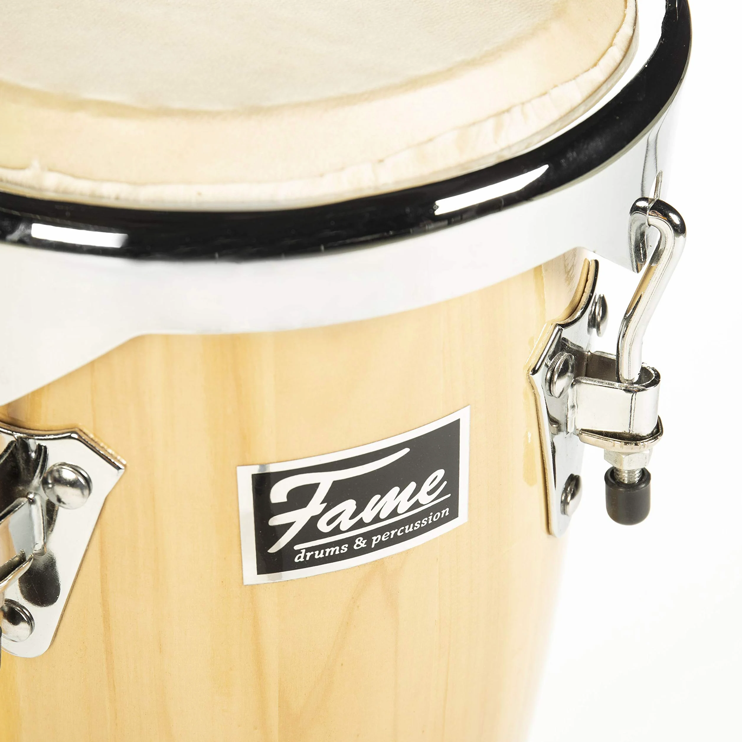 Fame S8300N Conga Set & Stand 8"/9" (Natural) - Conga
