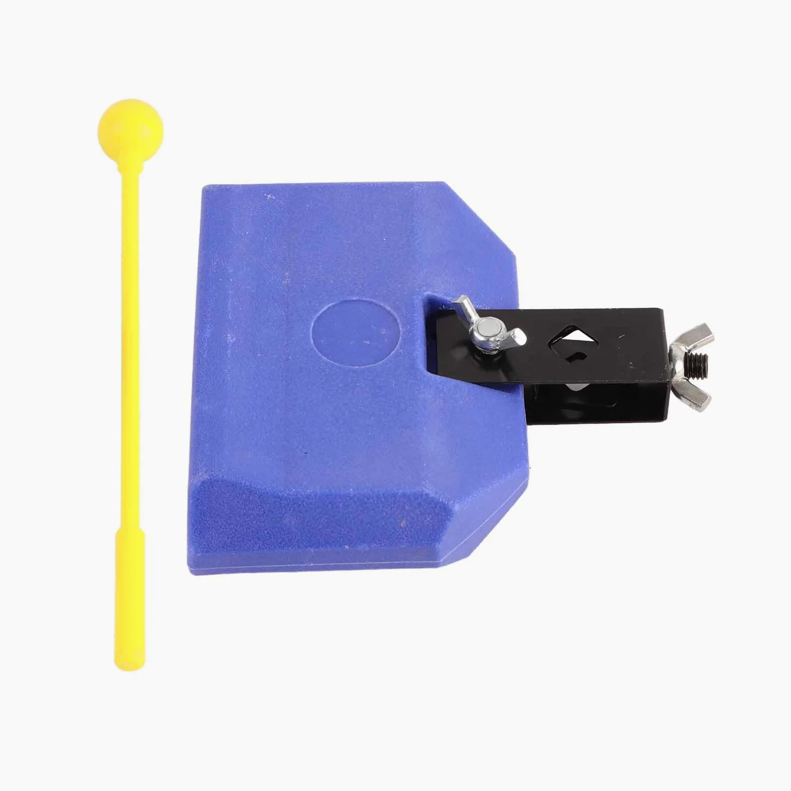 Set di Batteria Latina Blu Ecologica, Strumento a Percussione con un Suono Inconfondibile per Tutti gli Stili Musicali, Morsetto e Supporto Integrati, per il Fissaggio di