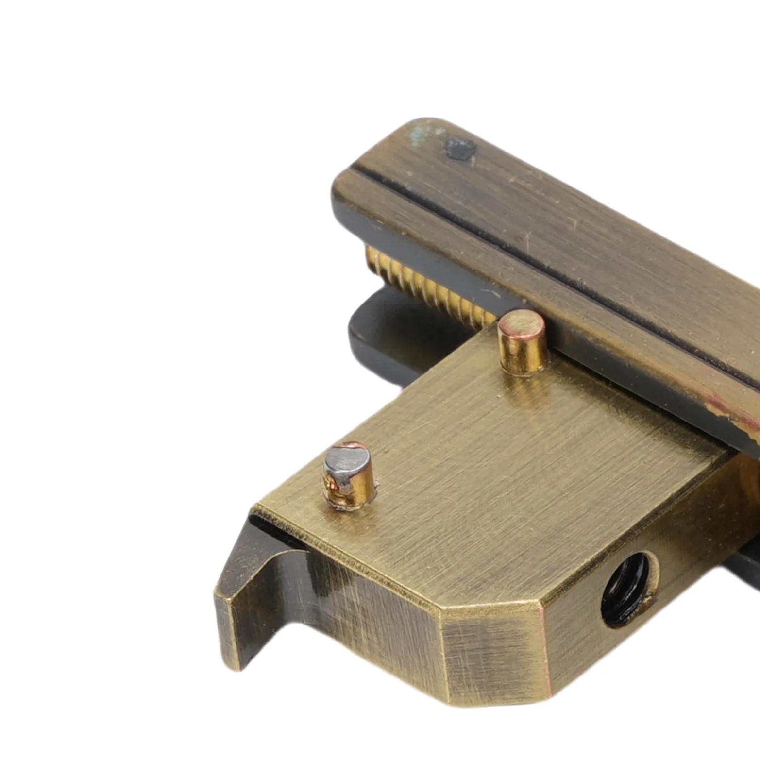 Regolatore di Intonazione Chitarra Elettrica Strumento di Correzione Ottave in Acciaio Inox Chitarra Tremolo a Ponte
