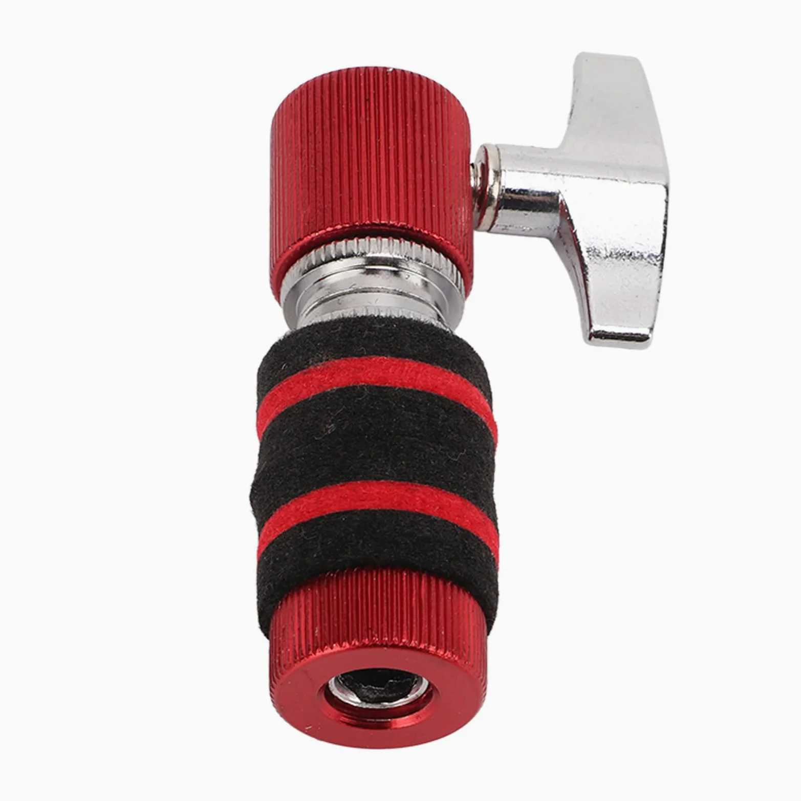 Frizione per Charleston, Frizione per Tamburo Jazz Resistente All'usura Supporto per Charleston in Metallo Supporto per Piatti Standard per Batteria Jazz Accessori per Parti di Batteria(Rosso