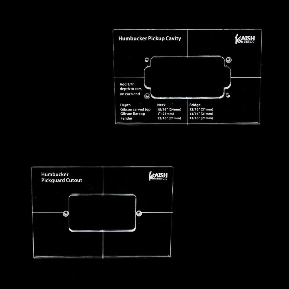 KAISH Humbucker - Set di 2 modelli di pick-up in acrilico