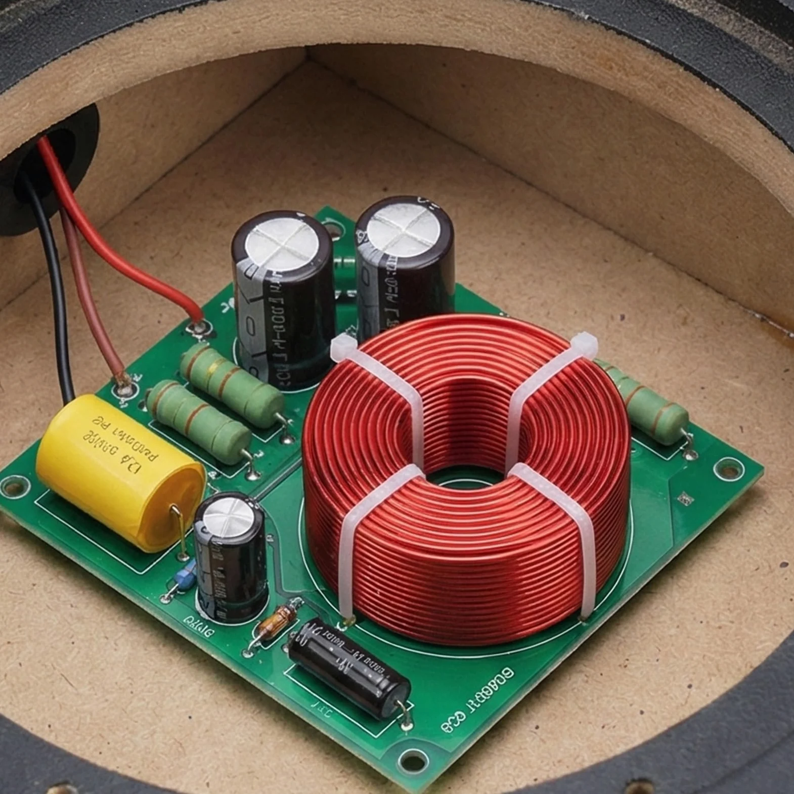 MURYE Induttore calibrato preciso del rame di 1.0mm con anima dell'aria per i sistemi uditivi di crossover con la bobina con anima dell'aria di controllo dell'errore di induttanza ±5%