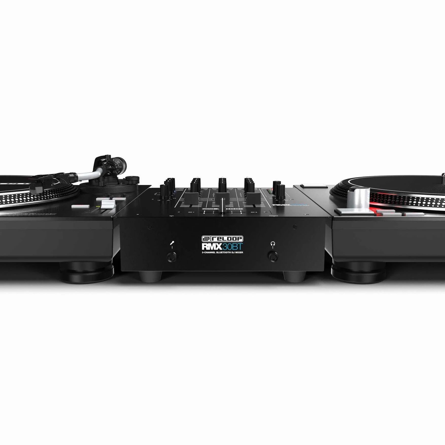 Reloop RMX-30 BT - Mixer DJ Allround per lo streaming di musica wireless da smartphone o tablet direttamente al mixer