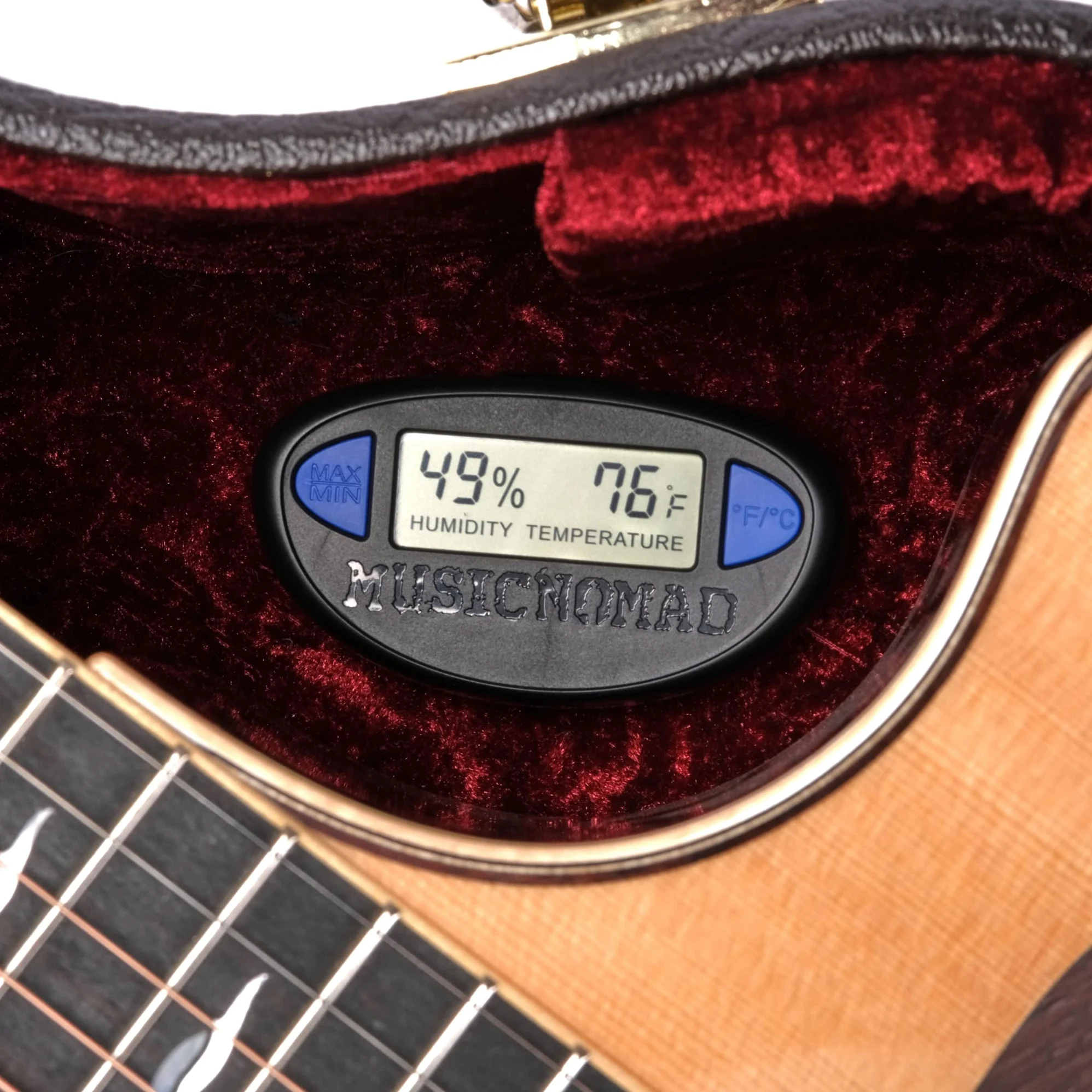 HONE - Igrometro per chitarra - Monitoraggio umidità e temperatura