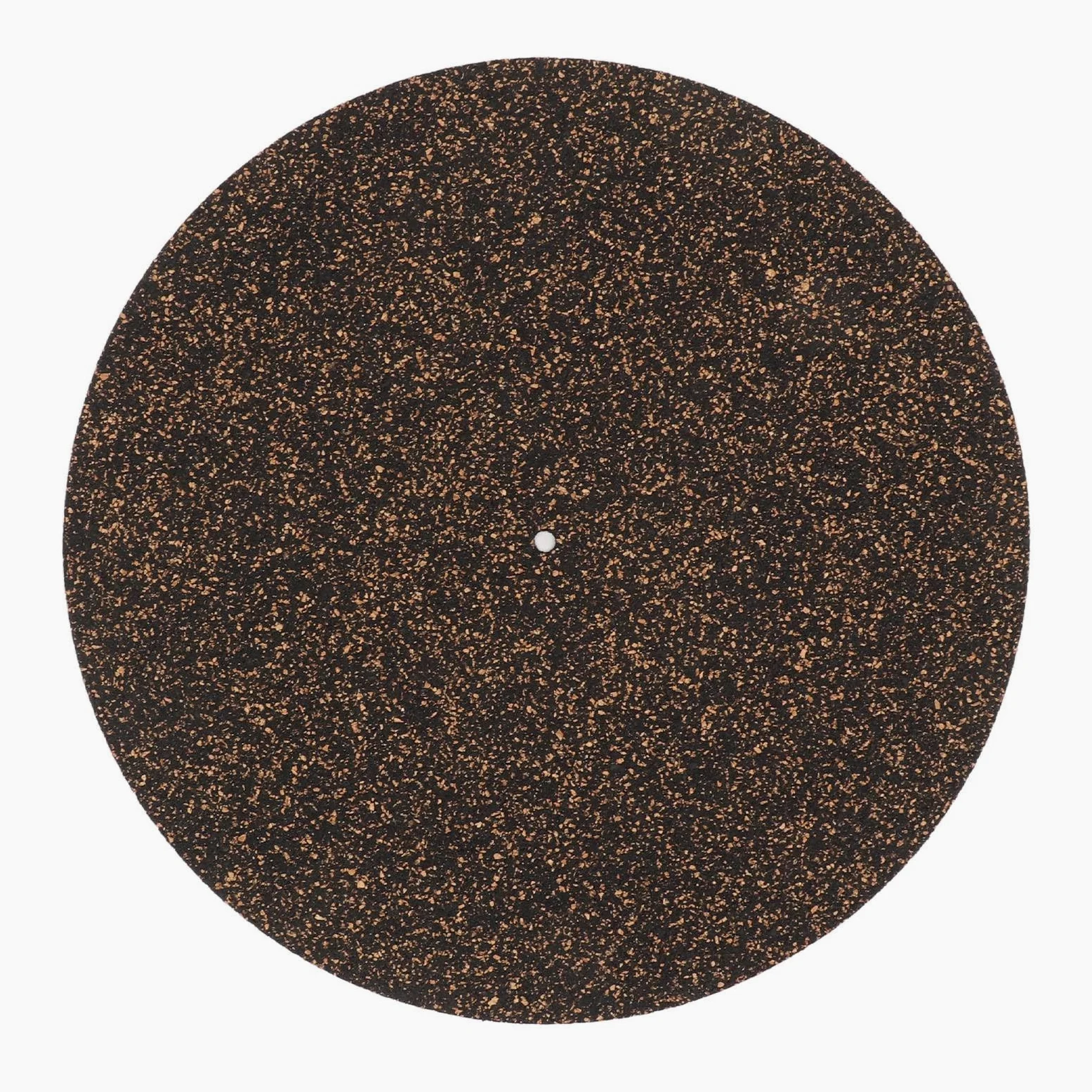 Tappetino per Piatto in Sughero per Giradischi da 4 Mm, Tappetino per Giradischi Durevole Antistatico Antiurto Antiscivolo, Grado Audiofilo Migliora Suono e Prestazioni per