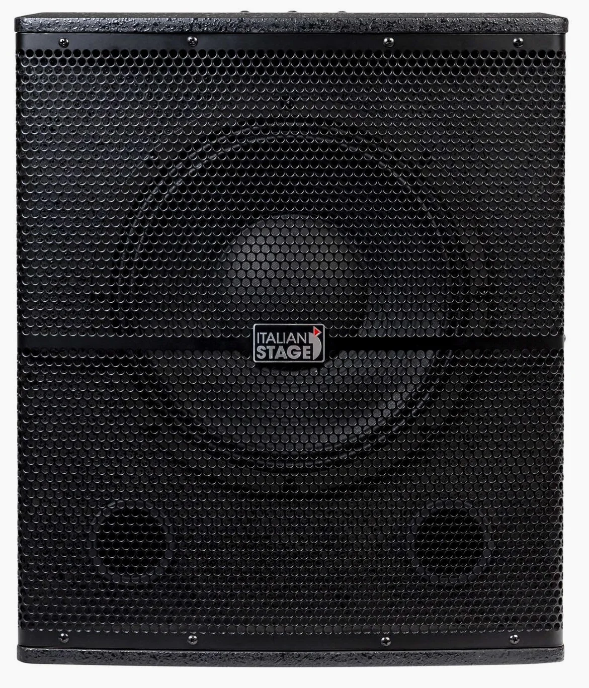 PROEL Italian Stage IS S112A - Subwoofer Attivo da 700w in classe AB con cono da 12" a 2 canali In Out, per locali feste spettacoli DJ, Nero