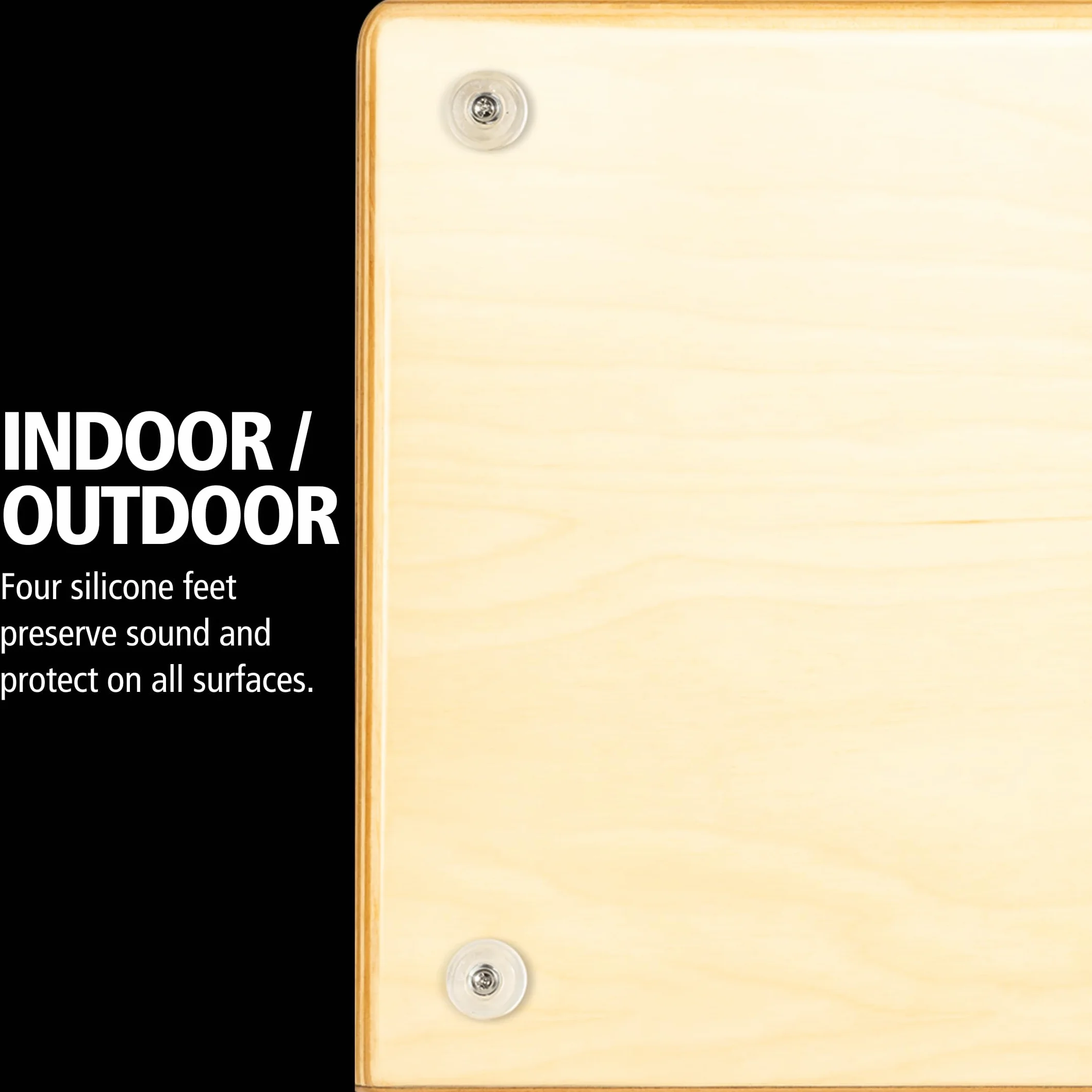 Meinl Percussion Snarecraft Professional Cajon - Con Switch Snare (On / Off) - Superficie di Suono Noce (SCP100WN)