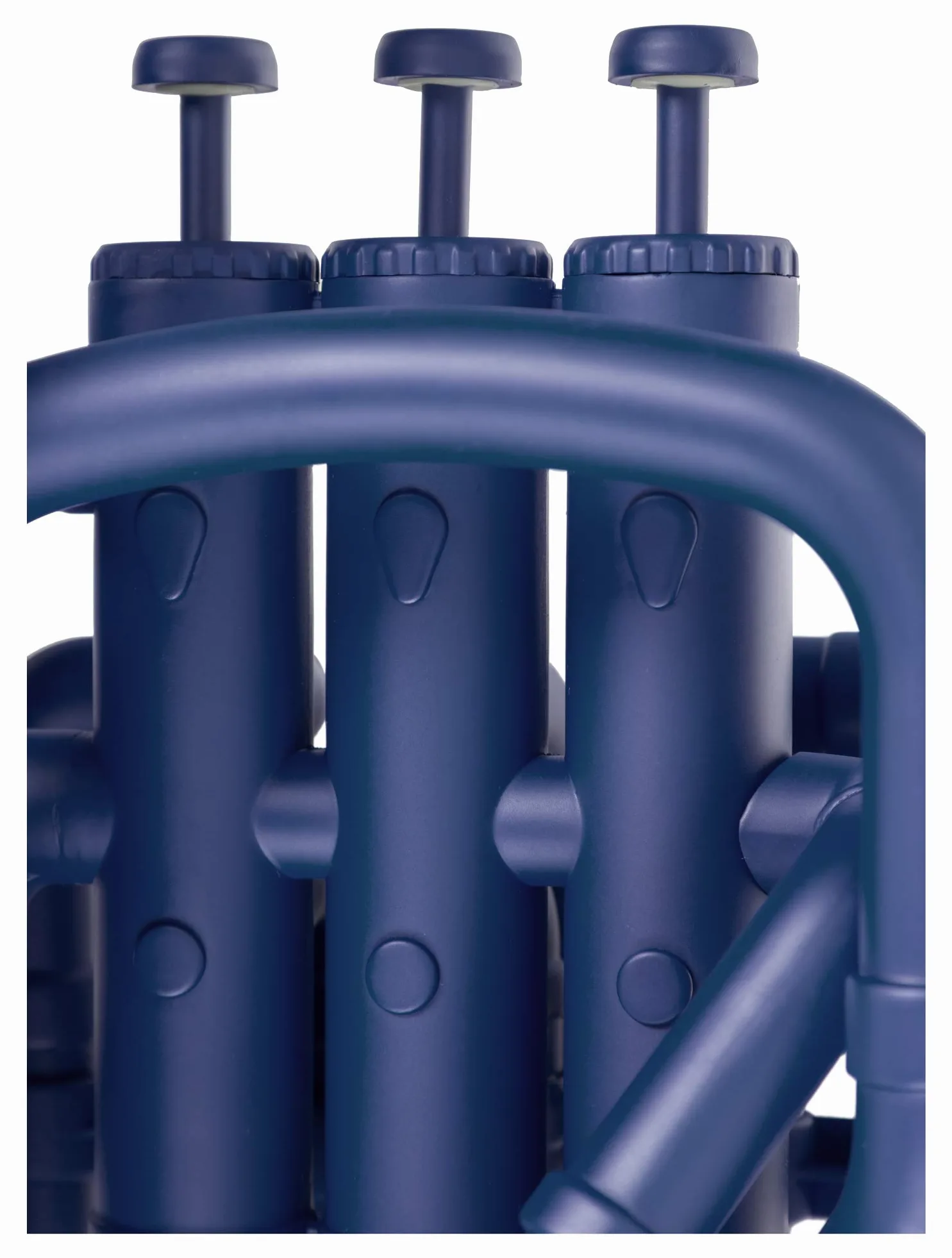 Classic Cantabile MardiBrass Euphonium Bb in Plastica - 4 Valvole in Alluminio - solo 2,2 kg di peso - con bocchino e custodia - opaco blu