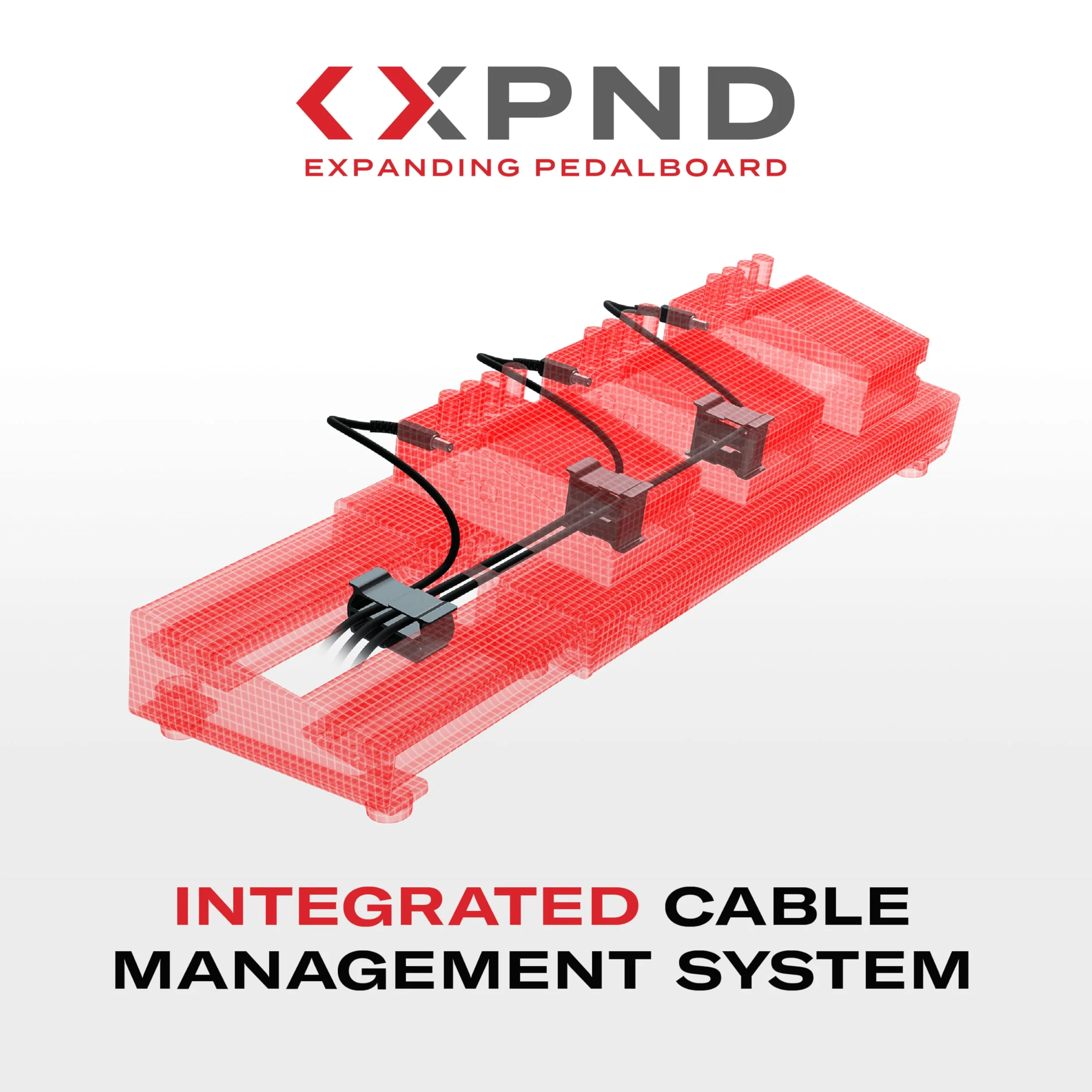 D'Addario Custodia per pedaliera per chitarra - Backline Pedalboard Transporter - Custodia per il trasporto della pedaliera per XPND 2 - Pedaliere a due file - Tracolla imbottita e divisori