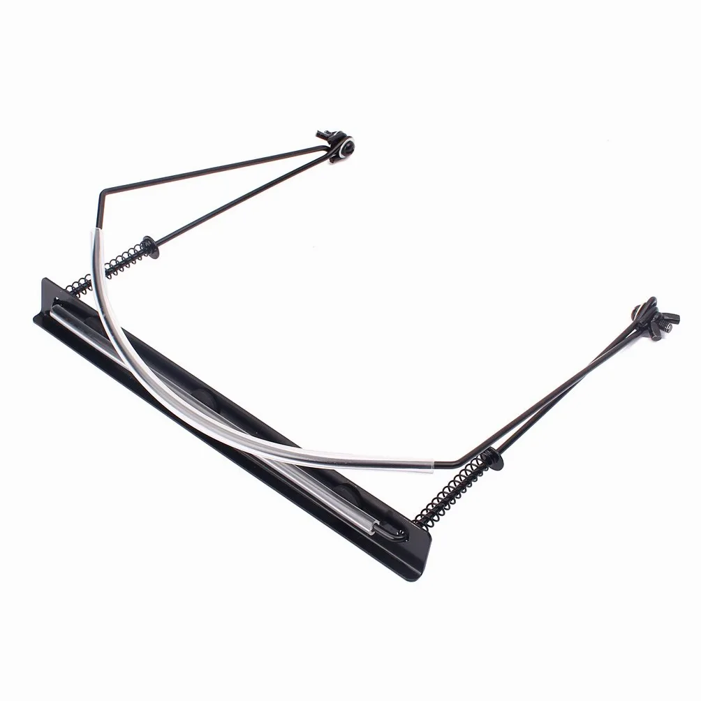 Alnicov Supporto per armonica Supporto per collo Supporto per armoniche a 24 fori Nero
