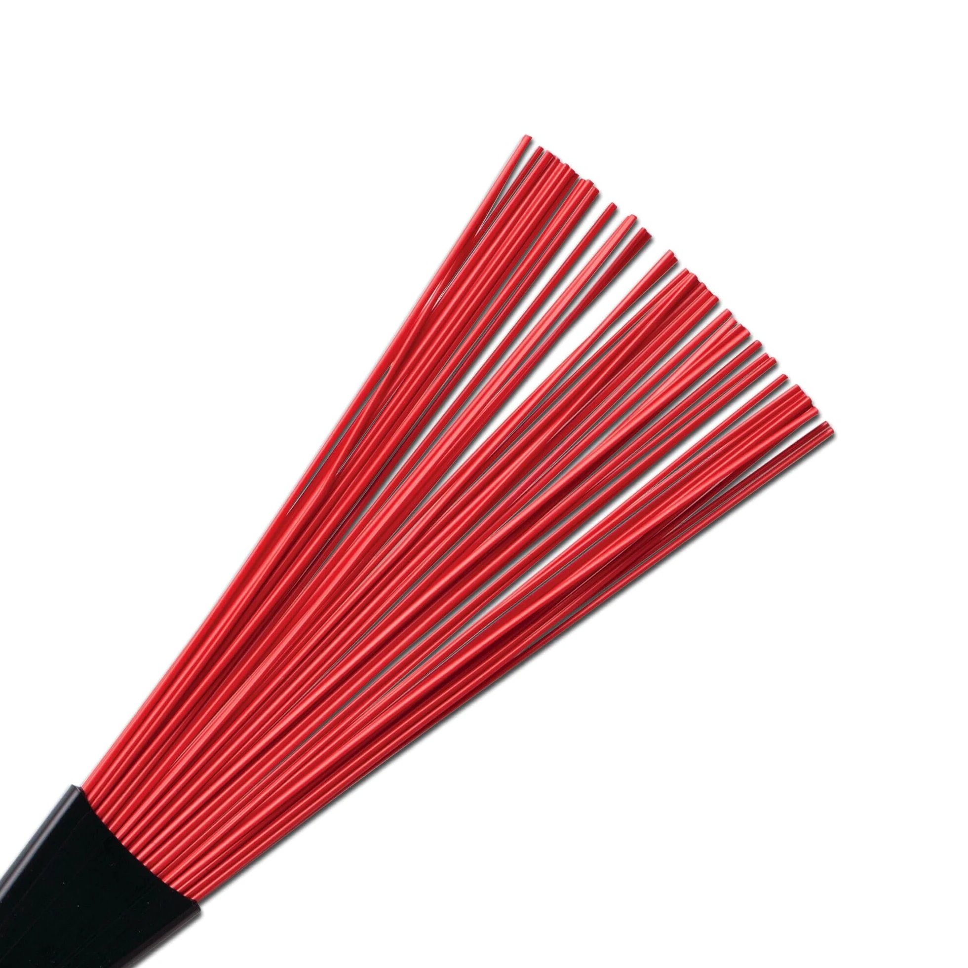 Vic Firth Spazzola Jazz Retrattile, Impugnatura in Plastica, Rossa