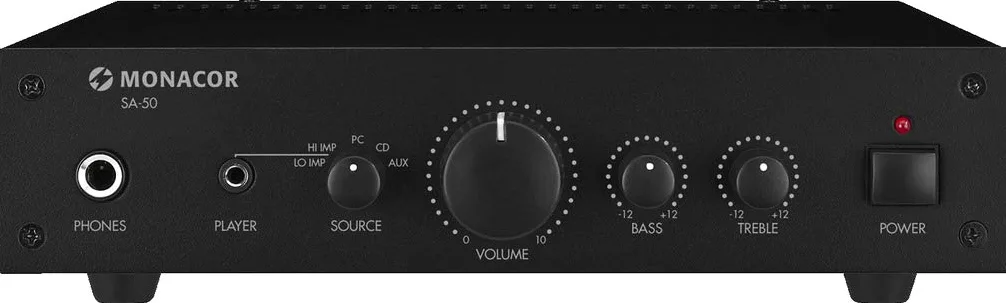 IMG Stageline SA-50 - Amplificatore stereo compatto universale