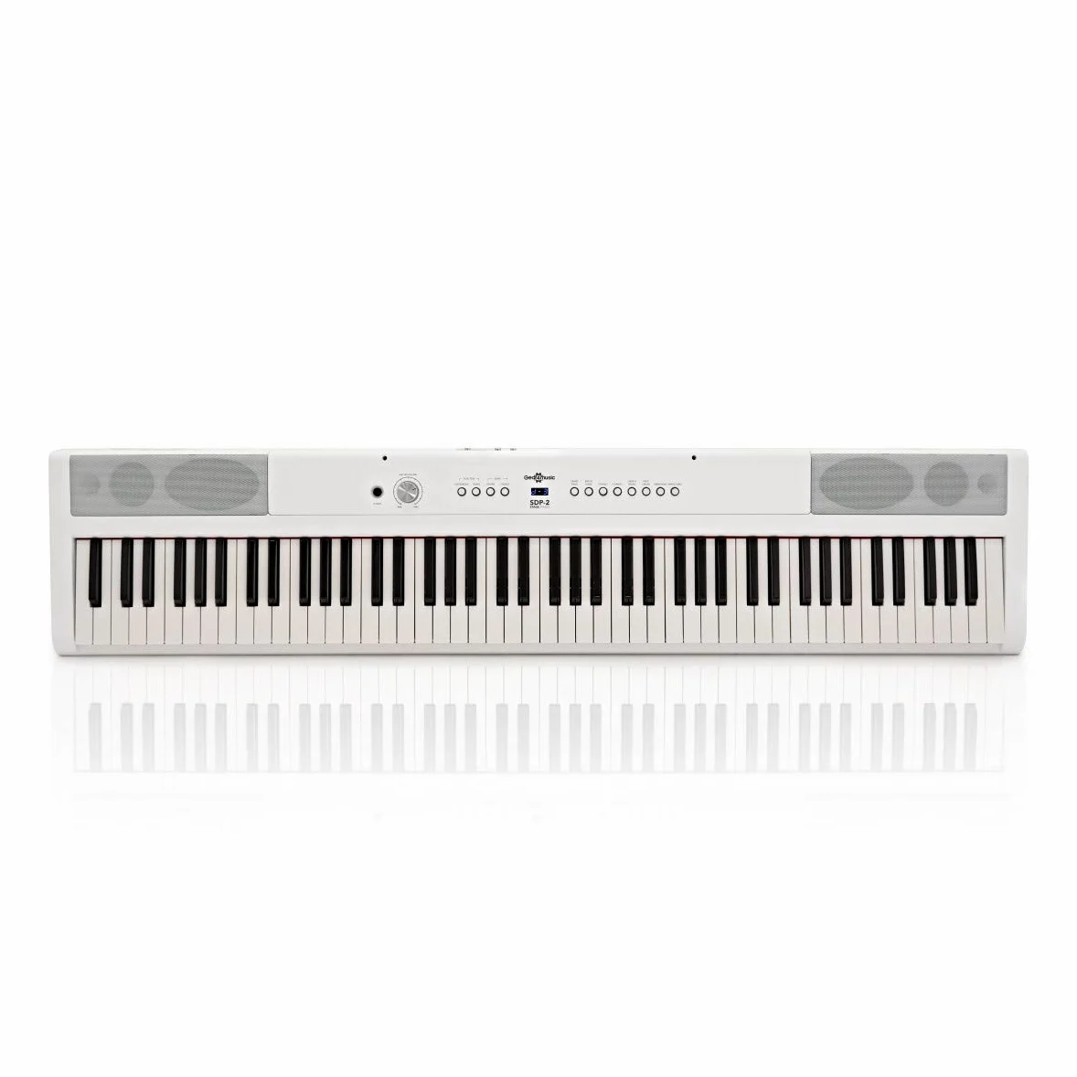 Pianoforte digitale SDP-2 88 tasti pesati bianco con supporto e panca