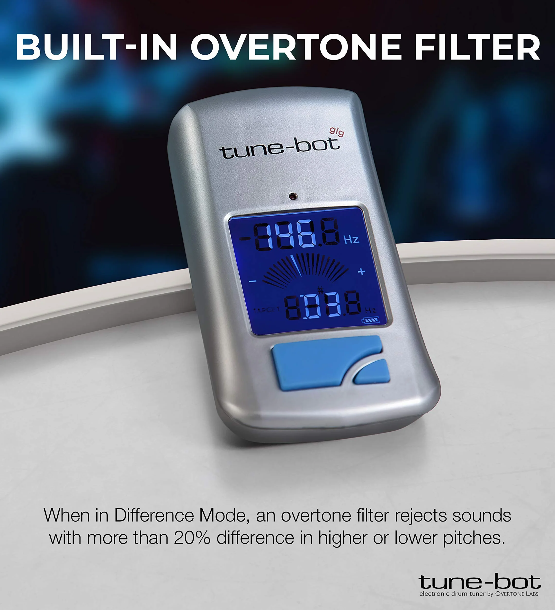 Overtone Labs, Tune Bot Gig , Accordatore per Batteria