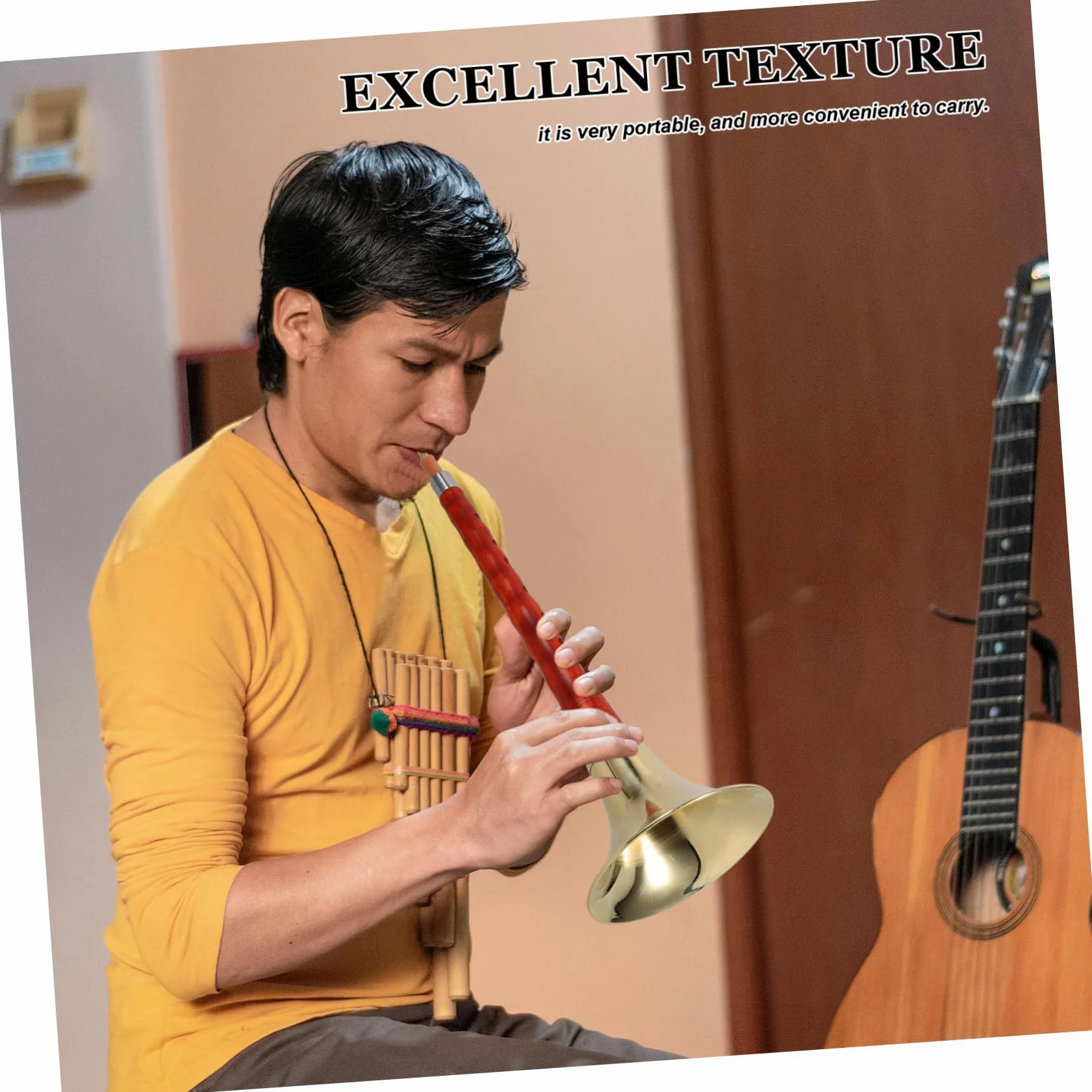 Strumento Musicale Suona Cinese in Legno di Palissandro G, Set Professionale per Principianti e Studenti, Tradizionale e Leggero, Facile da Trasportare da Suonare Colore Casuale