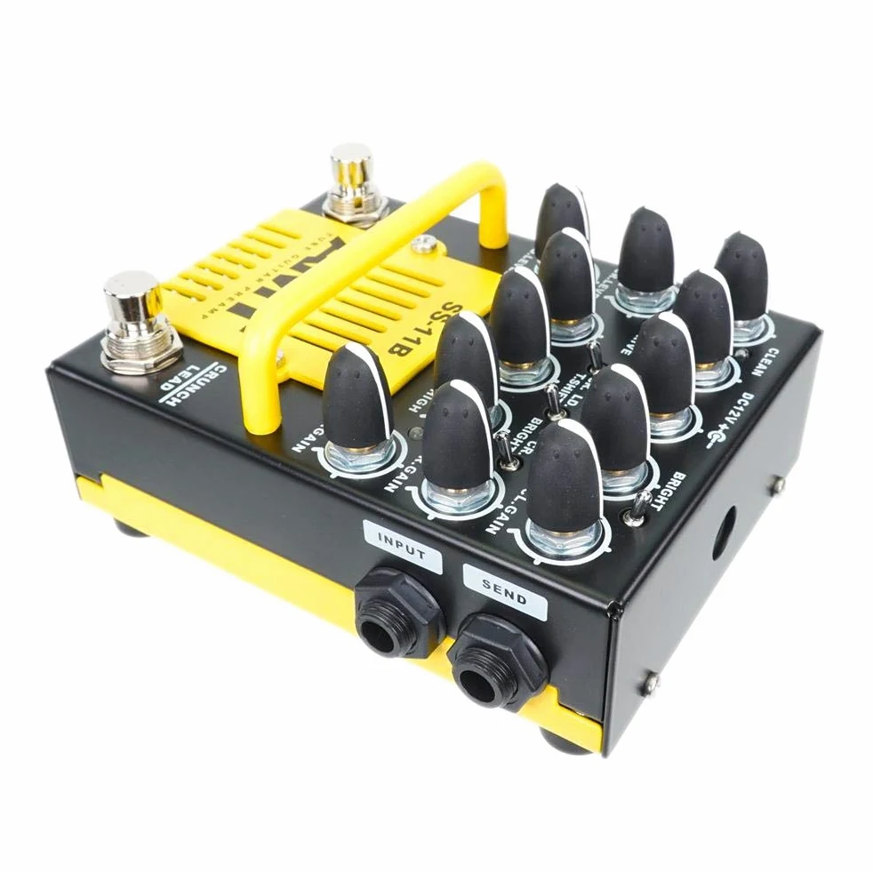 AMT SS-11B (Modern) - Preamplificatore per chitarra tubolare a 3 canali (2 tubi)