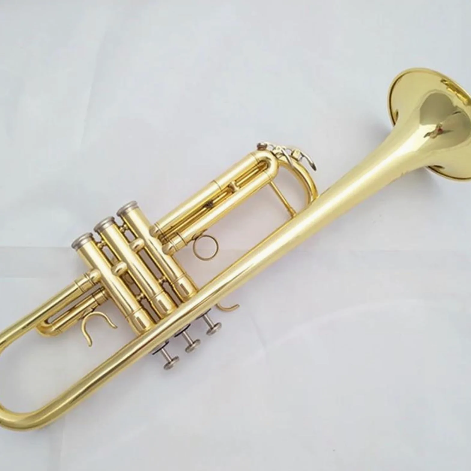 Tromba Sib Professionale Per Principianti Con Finitura Oro Elettroforetica Ensemble Di Trombe Standard