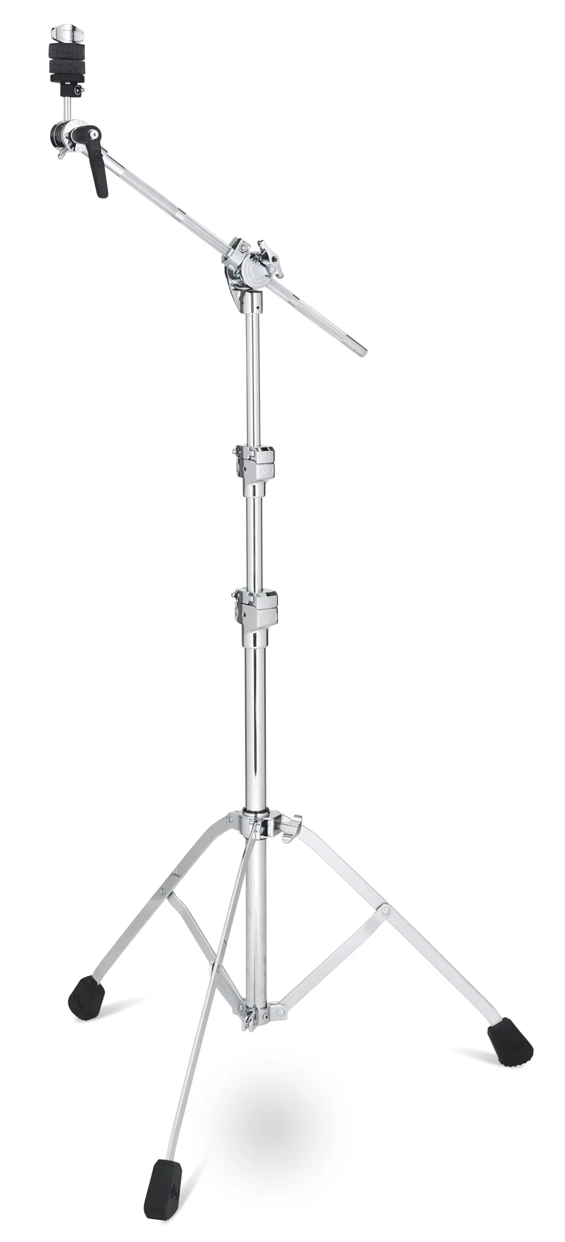 Drum Workshop Drums Serie 3000: stand a giraffa per piatti, rinforzo singolo, cromato