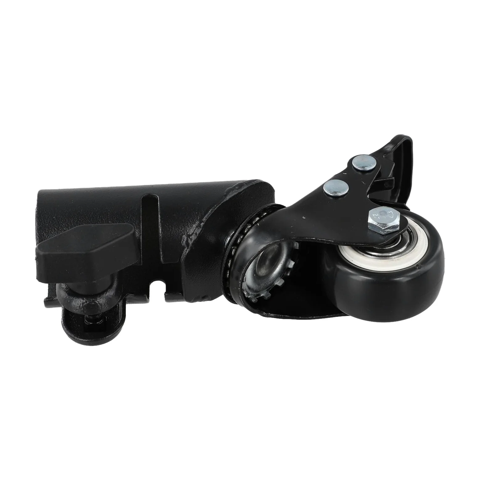 Rotelle per treppiedi per altoparlanti, confezione da 3, per staffa in metallo a forma di L, capacità di carico 30 kg, 40 mm, silenziose rotelle per altoparlanti PA