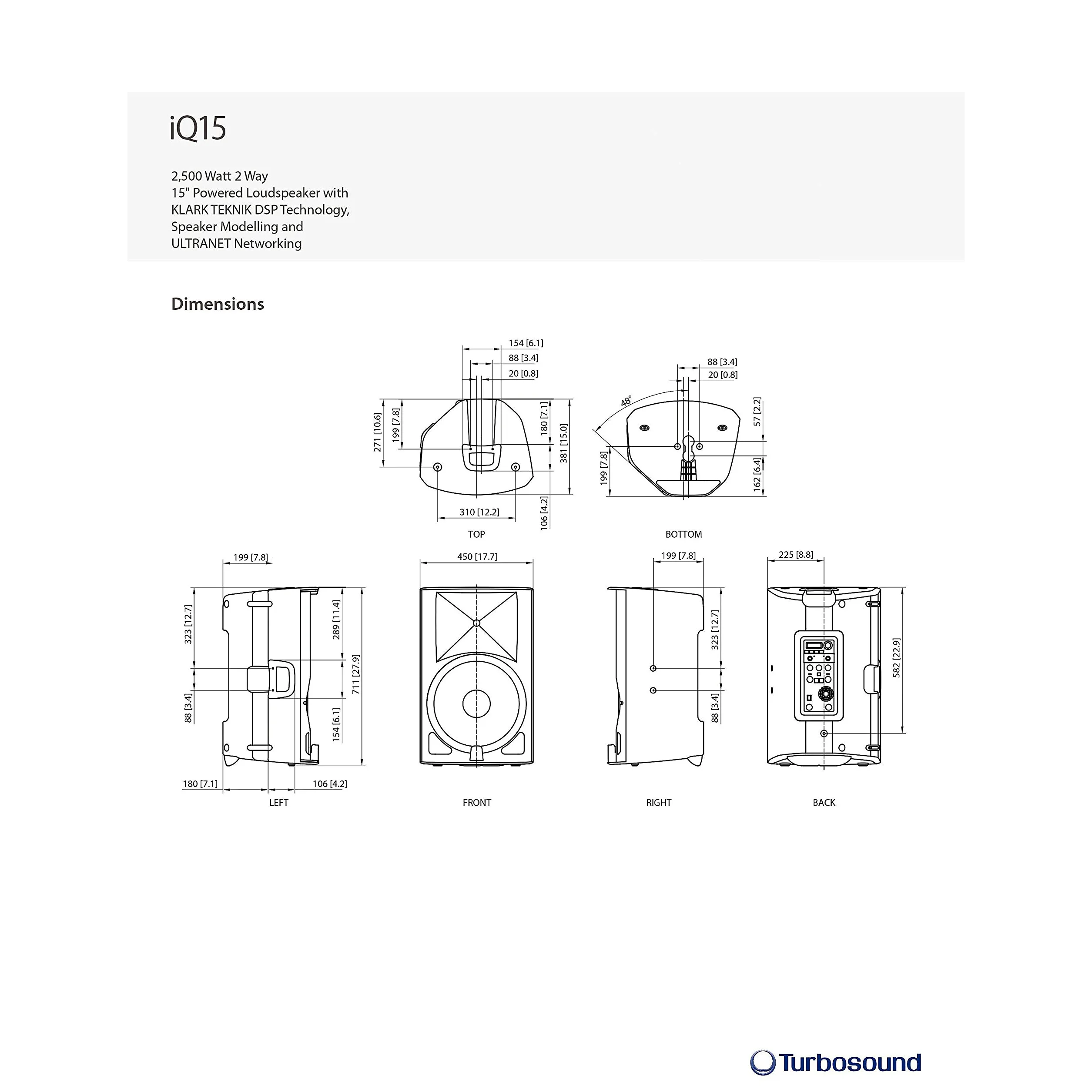 TURBOSOUND iQ15