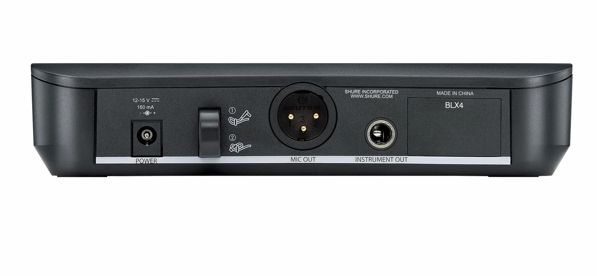 Shure Sistema microfono wireless BLX24/B58 UHF – perfetto per chiesa, karaoke – durata della batteria 14 ore, portata 100 m | Include microfono vocale portatile BETA 58 A, ricevitore singolo canale |