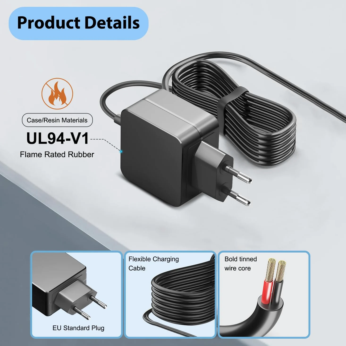 KFD Alimentatore 12V Caricabatteria per Casio Privia AD-A12150LW PX-135 PX-130 PX-350 CDP-120 CTK-7000 CTK-1000 CTK-7200 AD-A1215LW WK-12121215LW WK-6 500 P. X-730 AP-220 Tastiera digitale Caricatore