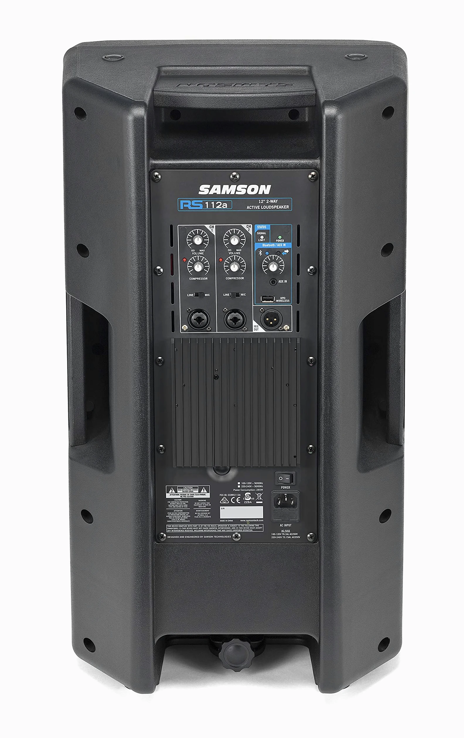 Samson - RS112a - Cassa attiva 400w, due vie, 12"