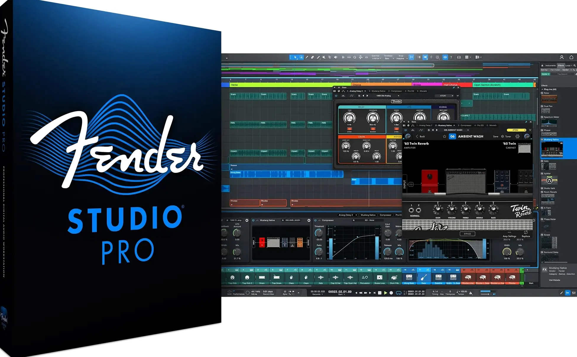 PreSonus AudioBox GO – Interfaccia Audio USB-C Compatta per Produzione Musicale, Streaming e Podcasting con 6 mesi di Fender Studio Pro